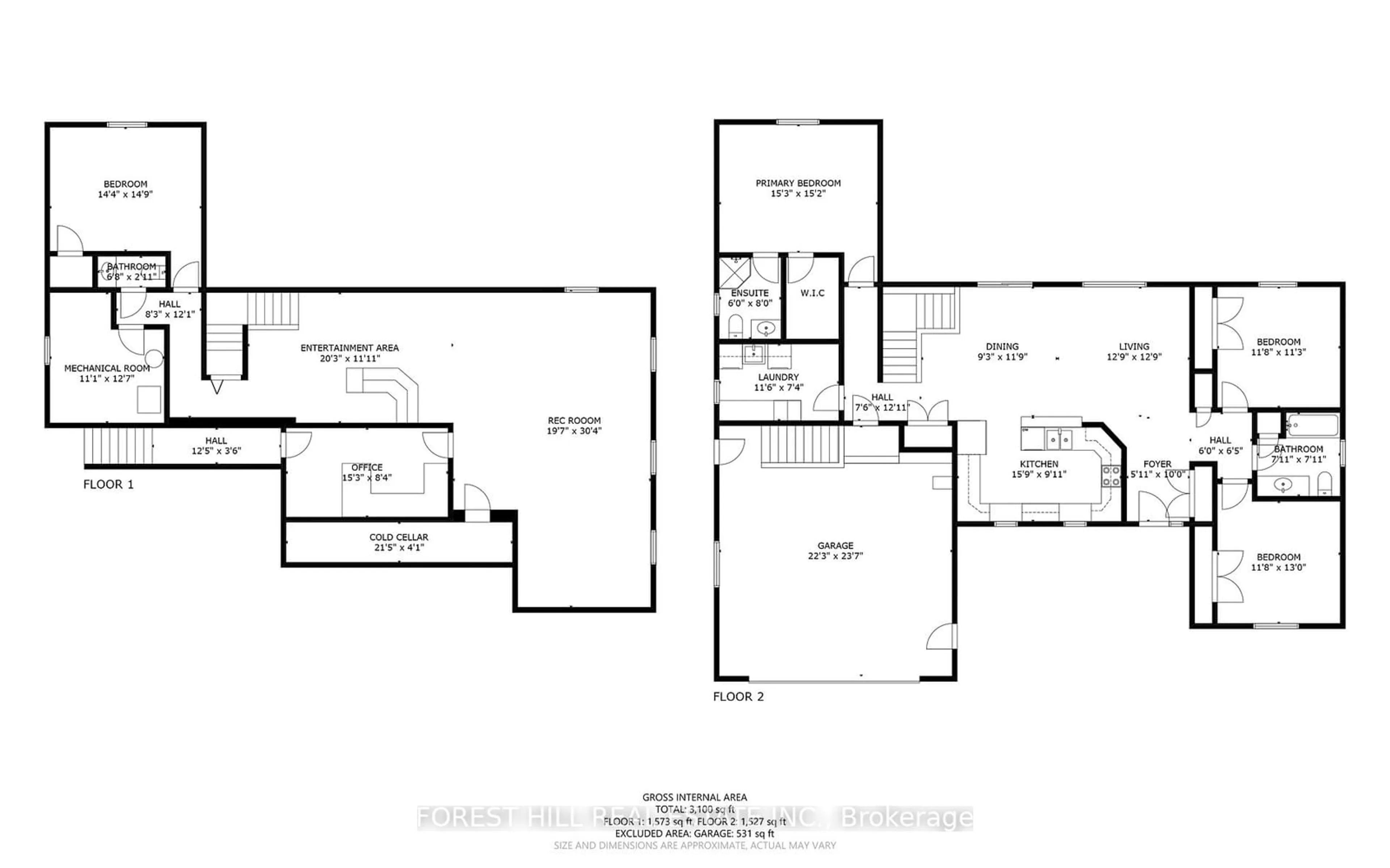Floor plan for 205 Watra Rd, Southgate Ontario N0G 1R0