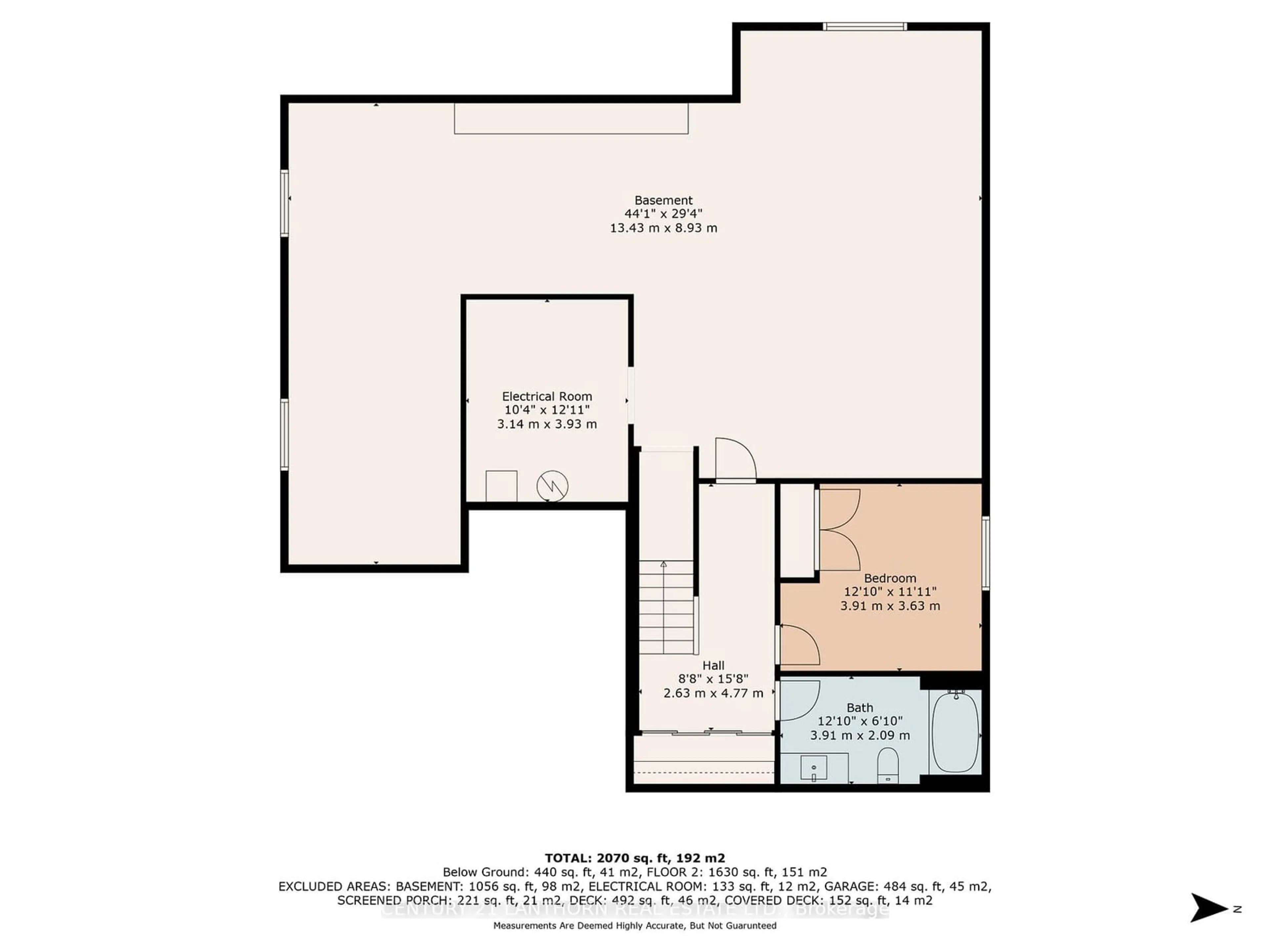 Floor plan for 25 Powerline Rd, Brighton Ontario K0K 1H0