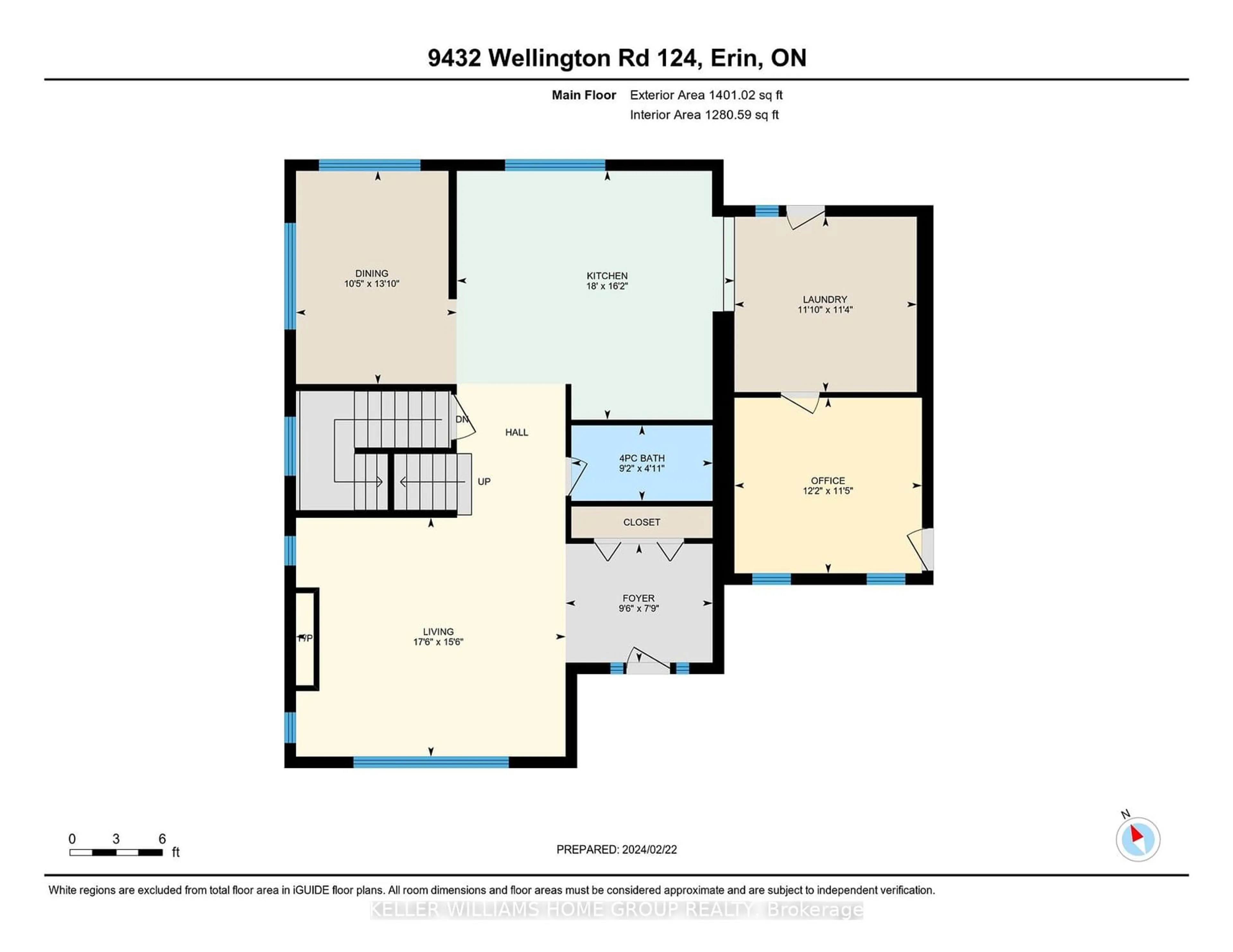 Floor plan for 9432 Wellington Rd 124, Erin Ontario N0P 1T0