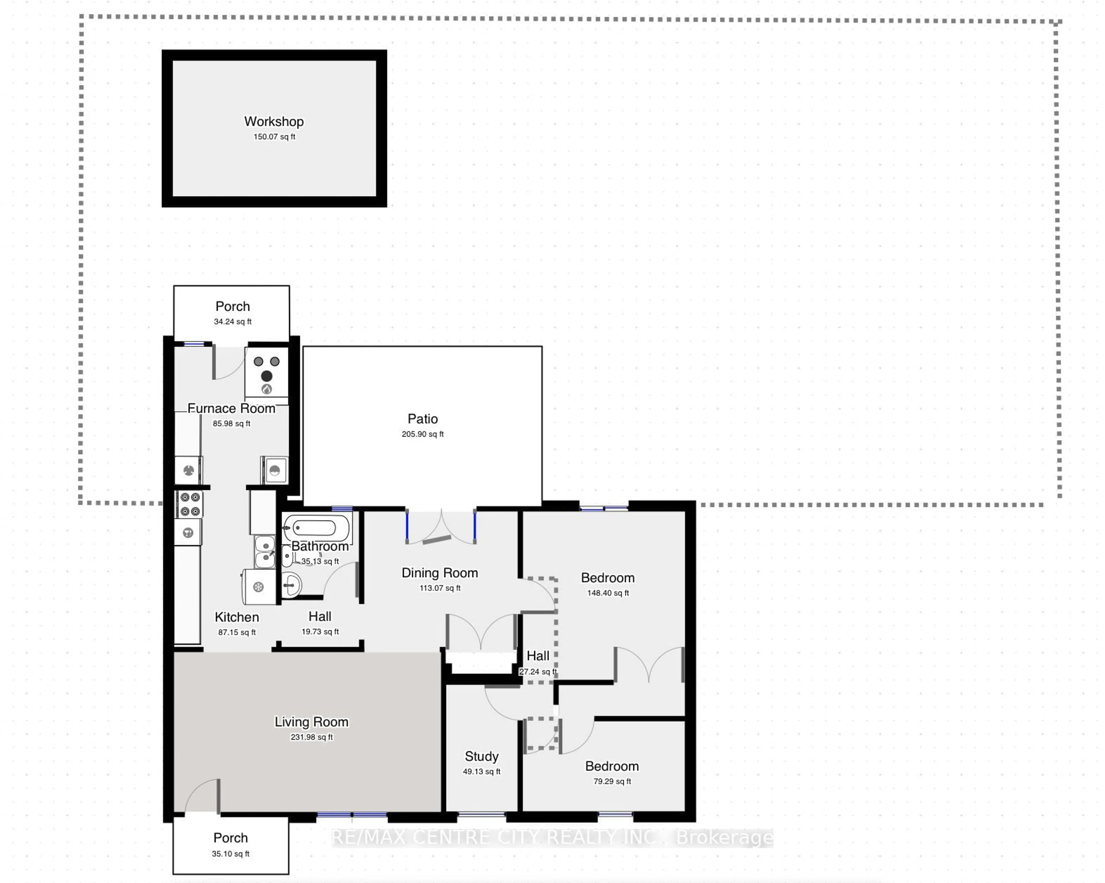 Floor plan for 287 Margaret St, Lucan Biddulph Ontario N0M 2J0