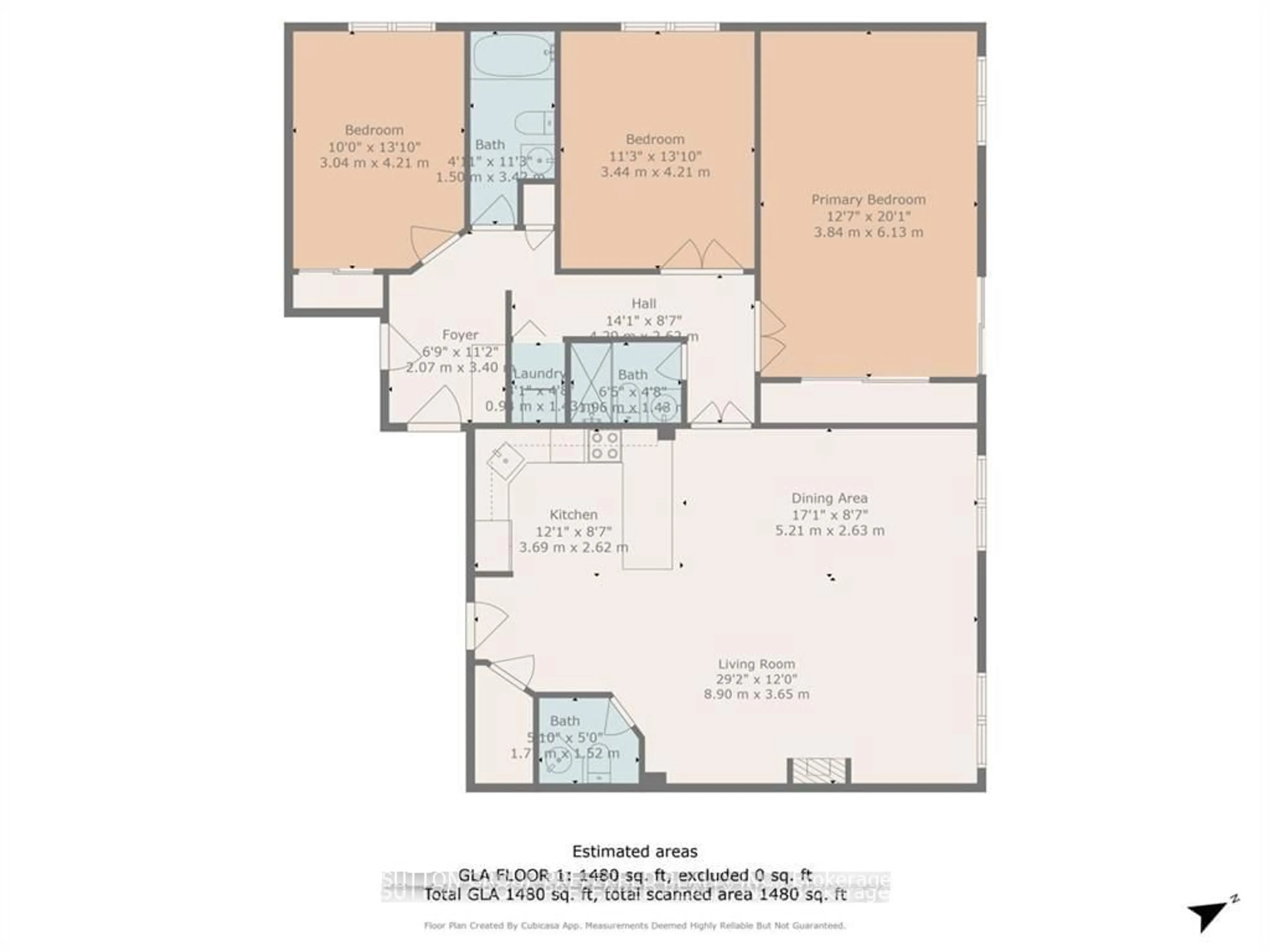 Floor plan for 1255 Commissioners Rd #309, London Ontario N6K 3N5