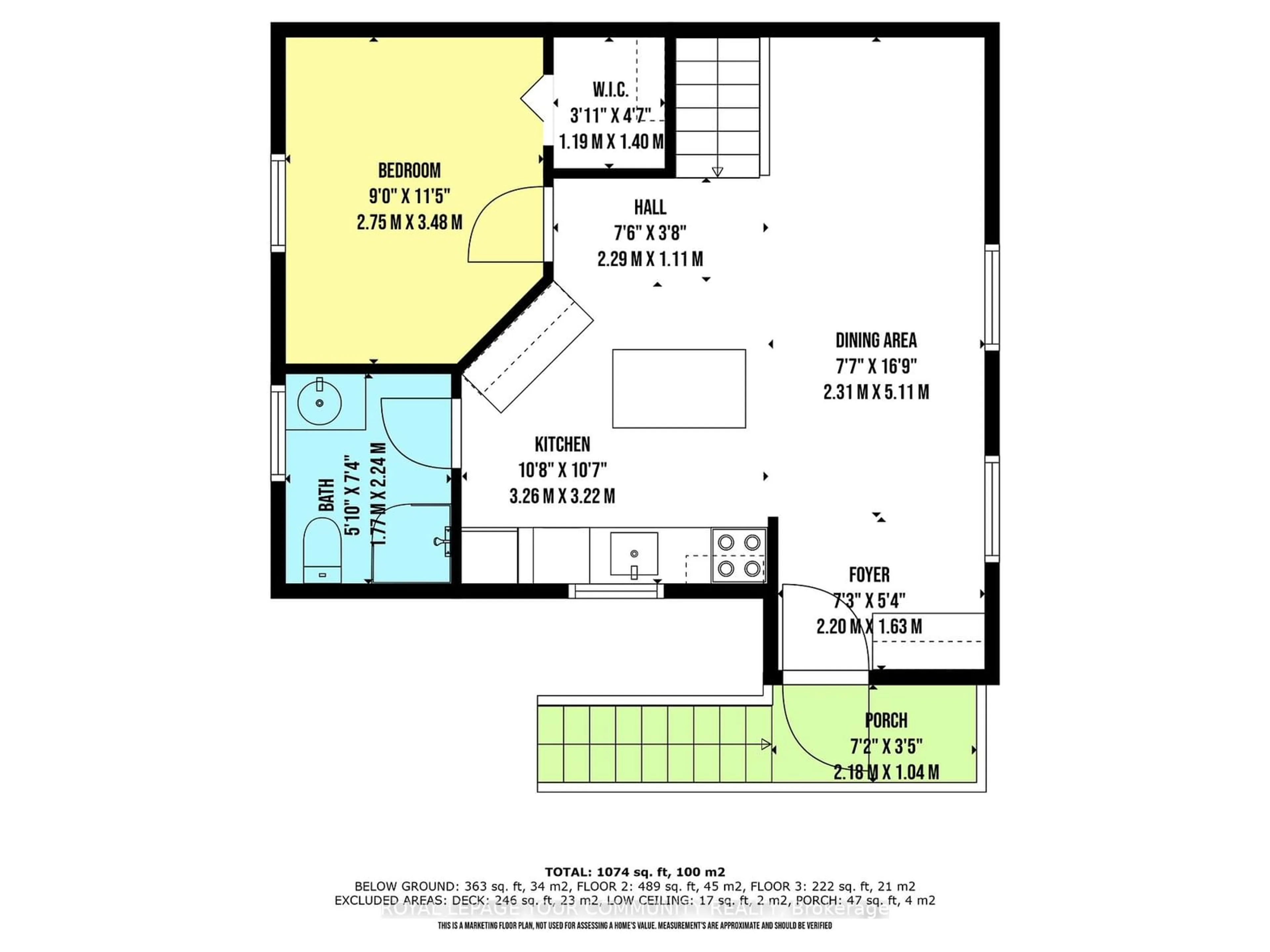 Floor plan for 29 Brook Rd, Kawartha Lakes Ontario K0M 1N0