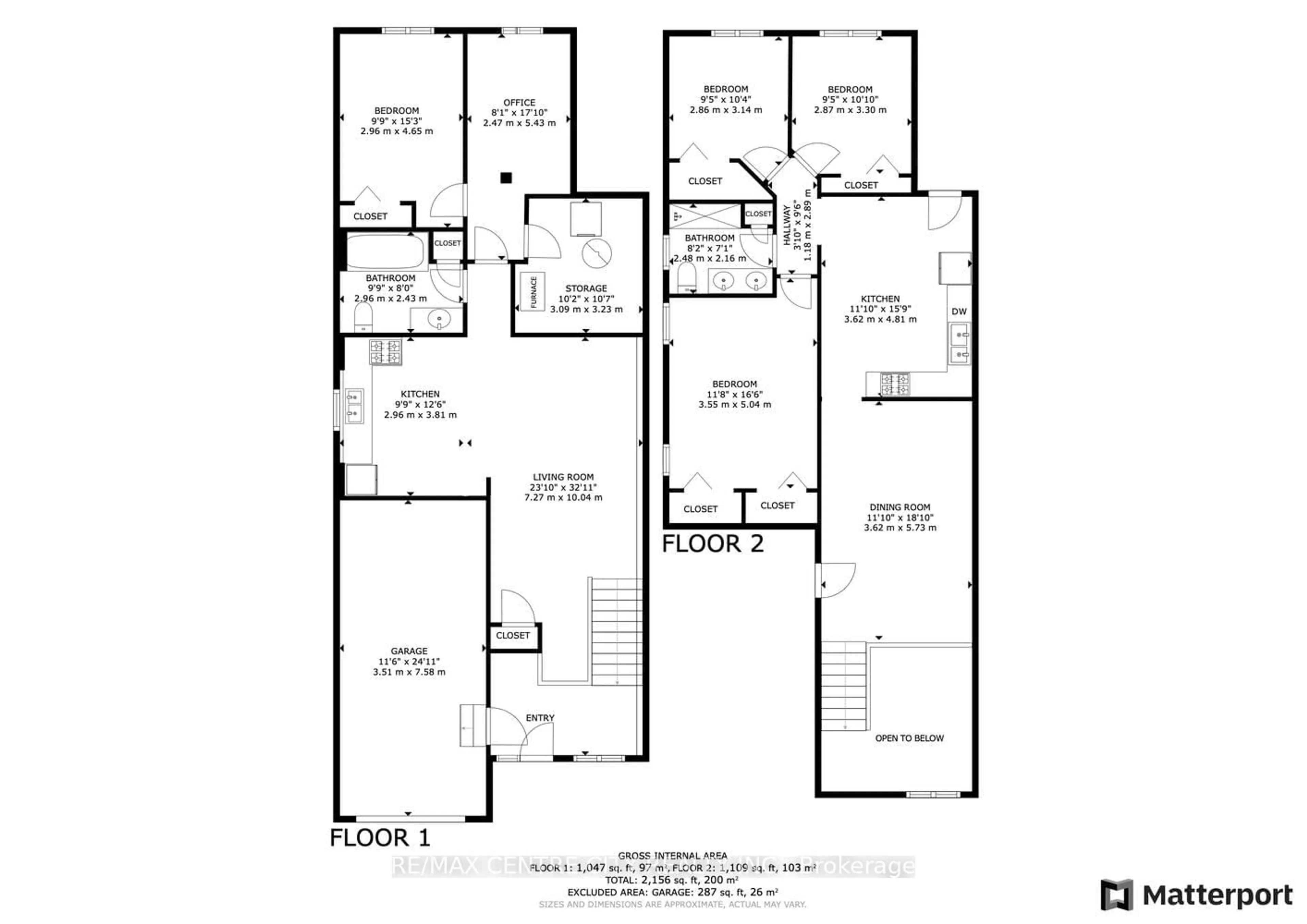 Floor plan for 103 Crimson Cres, London Ontario N5W 6E9