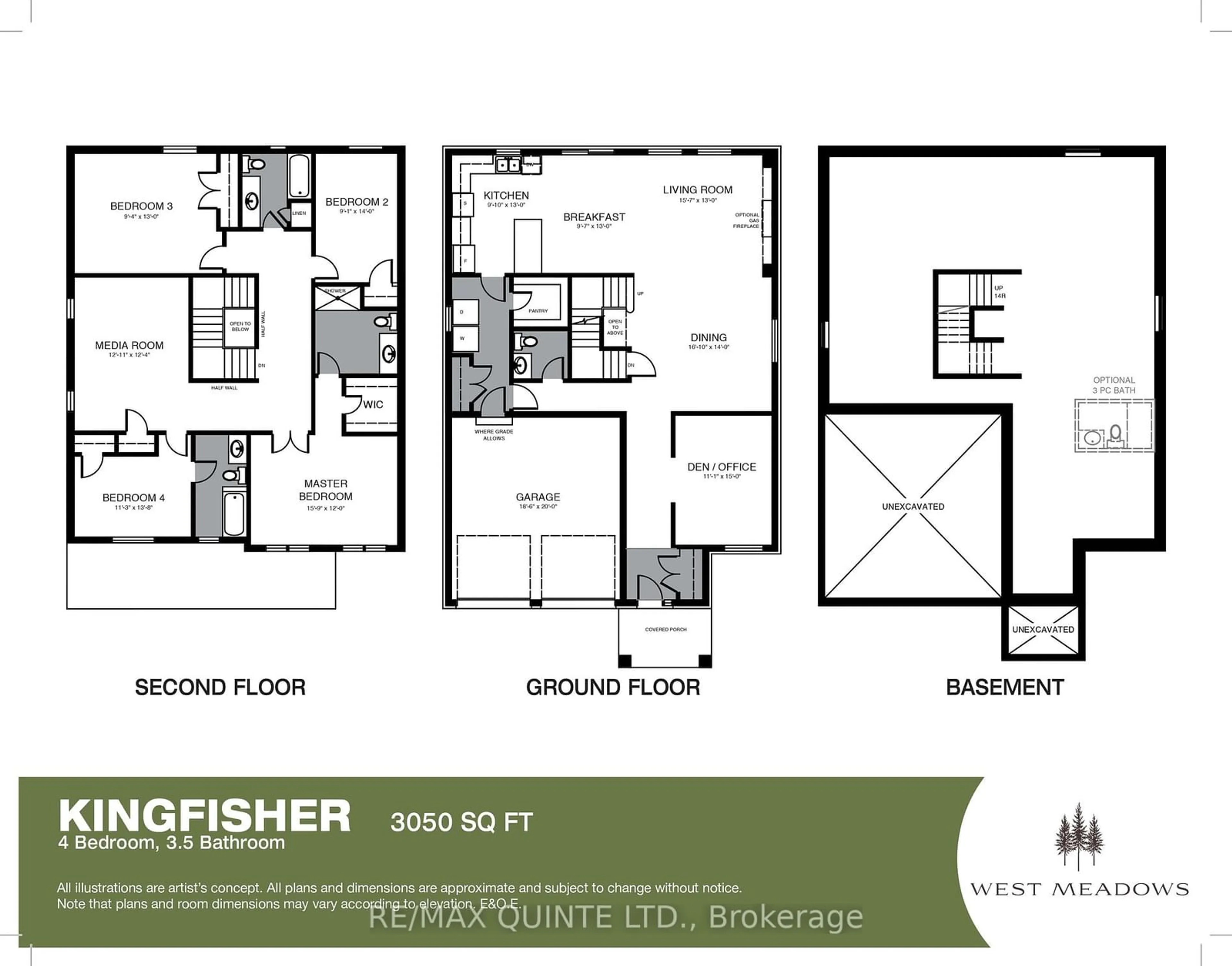 Floor plan for 79 George Wright Blvd, Prince Edward County Ontario K0K 2T0