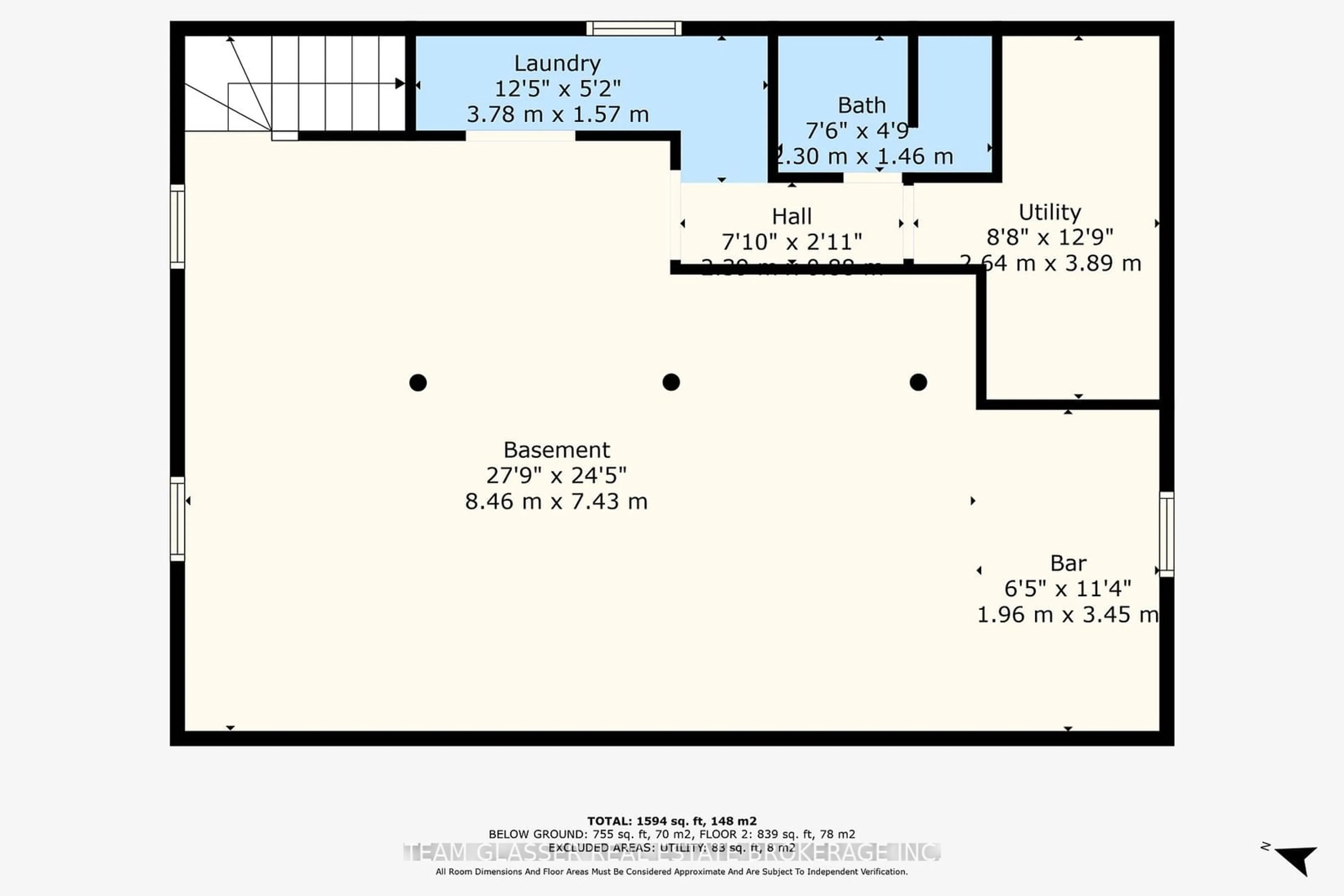 Floor plan for 172 Niagara St, London Ontario N5W 1R6