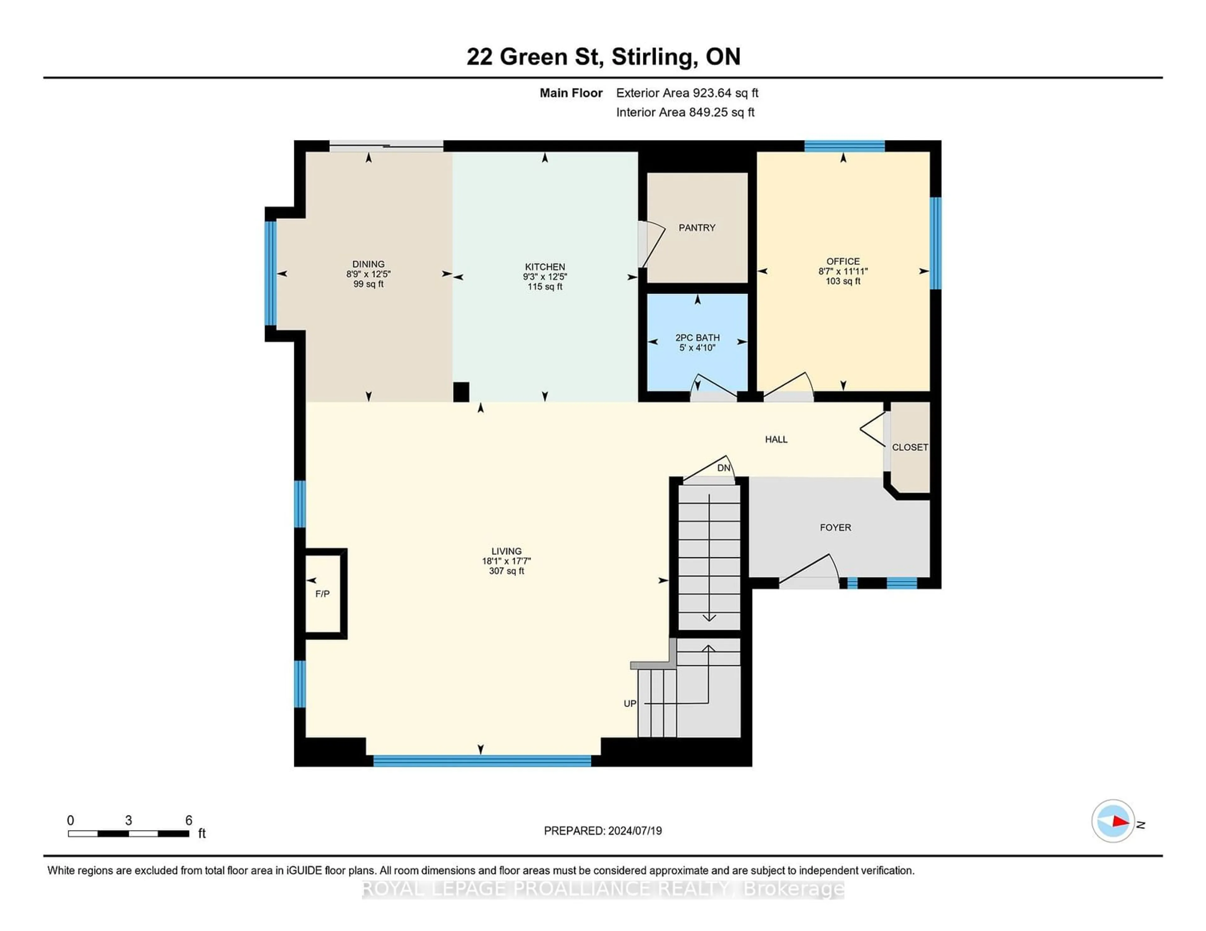 Floor plan for 22 Green St, Stirling-Rawdon Ontario K0K 3E0