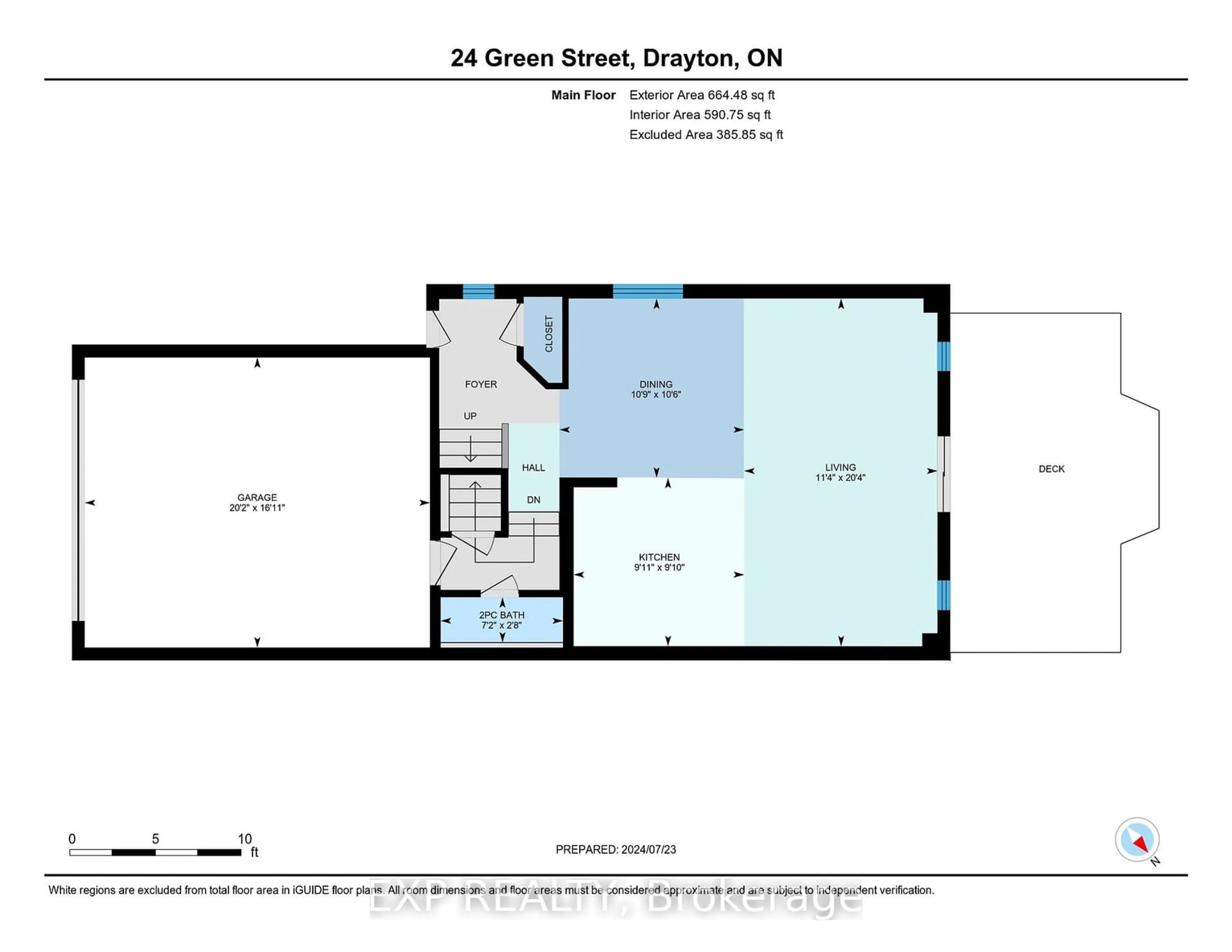 Floor plan for 24 Green St, Mapleton Ontario N0G 1P0