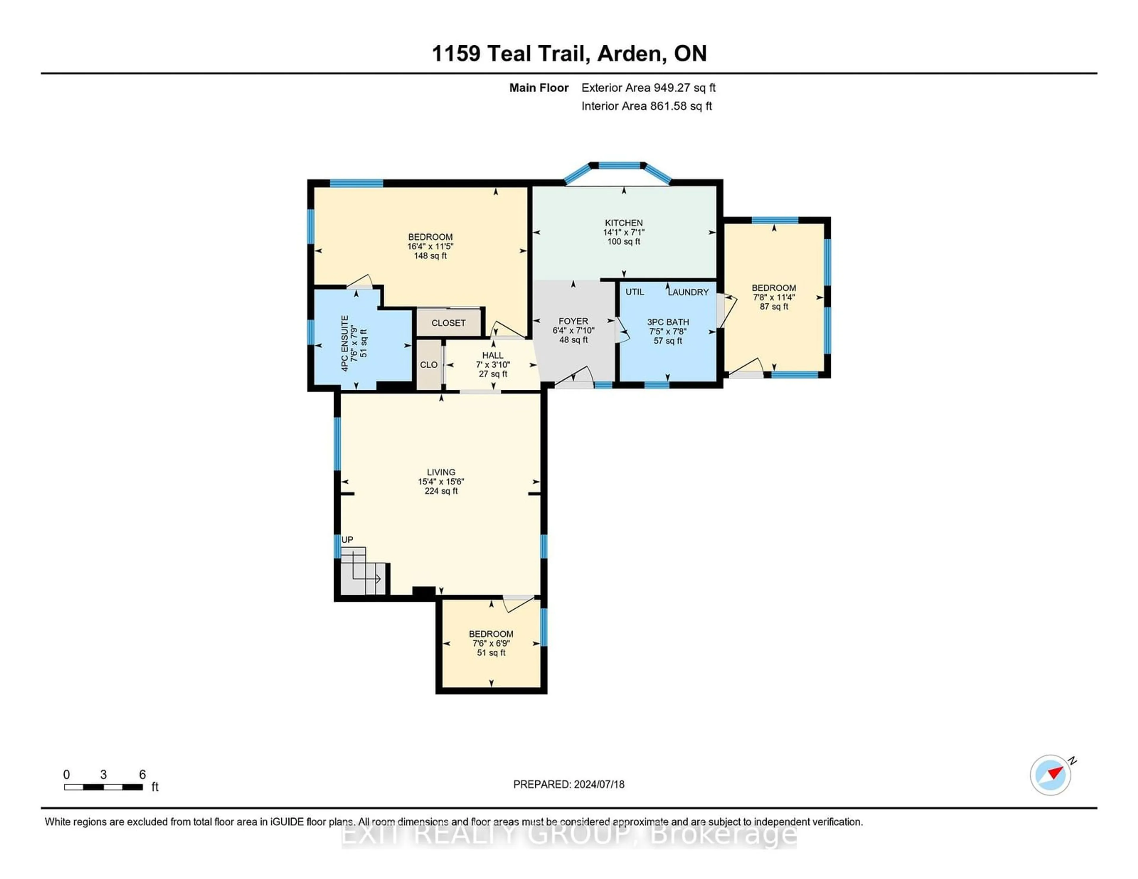 Floor plan for 1159 Teal Tr, Central Frontenac Ontario K0H 1B0