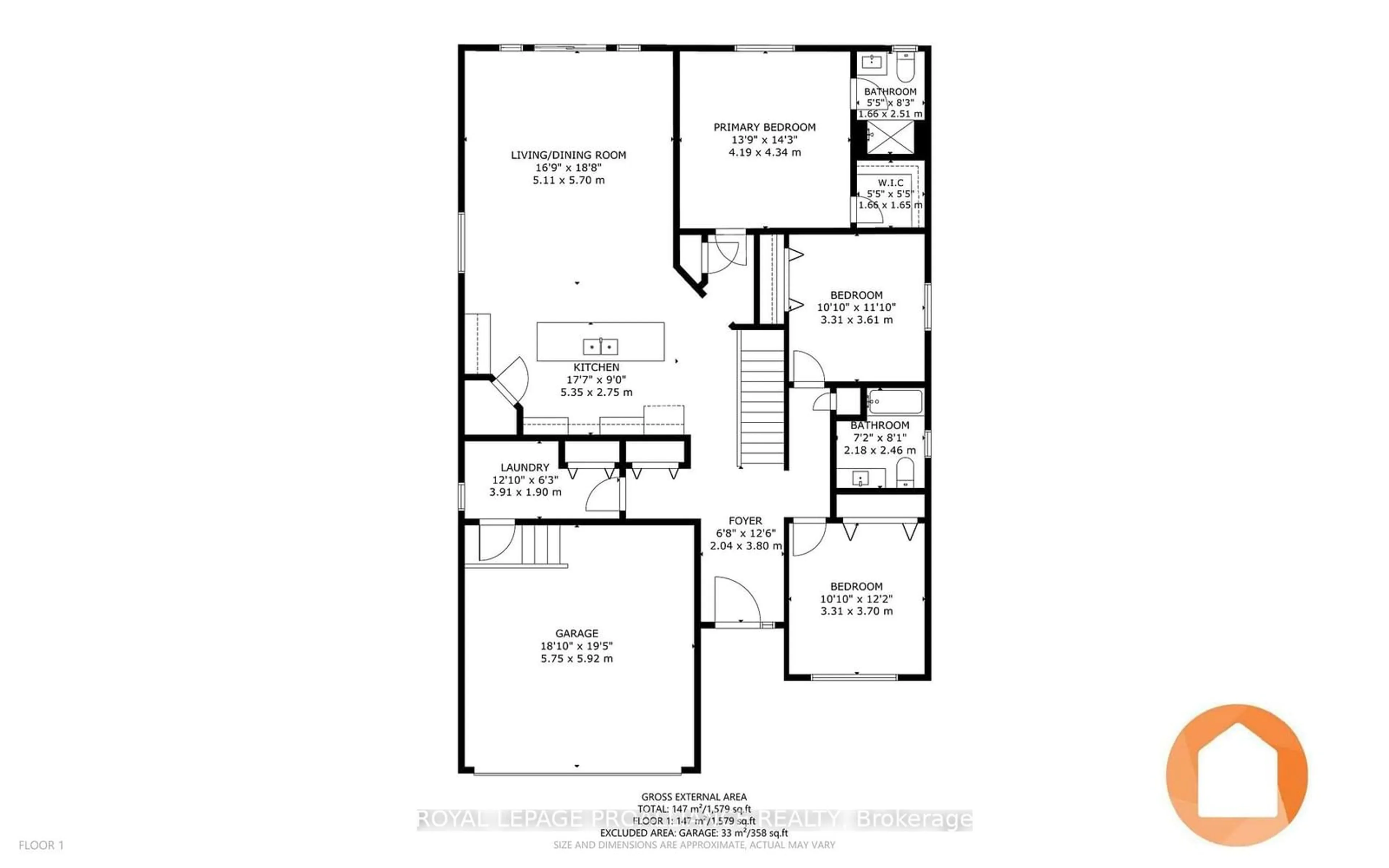 Floor plan for 63 Hastings Park Dr, Belleville Ontario K8P 0H7