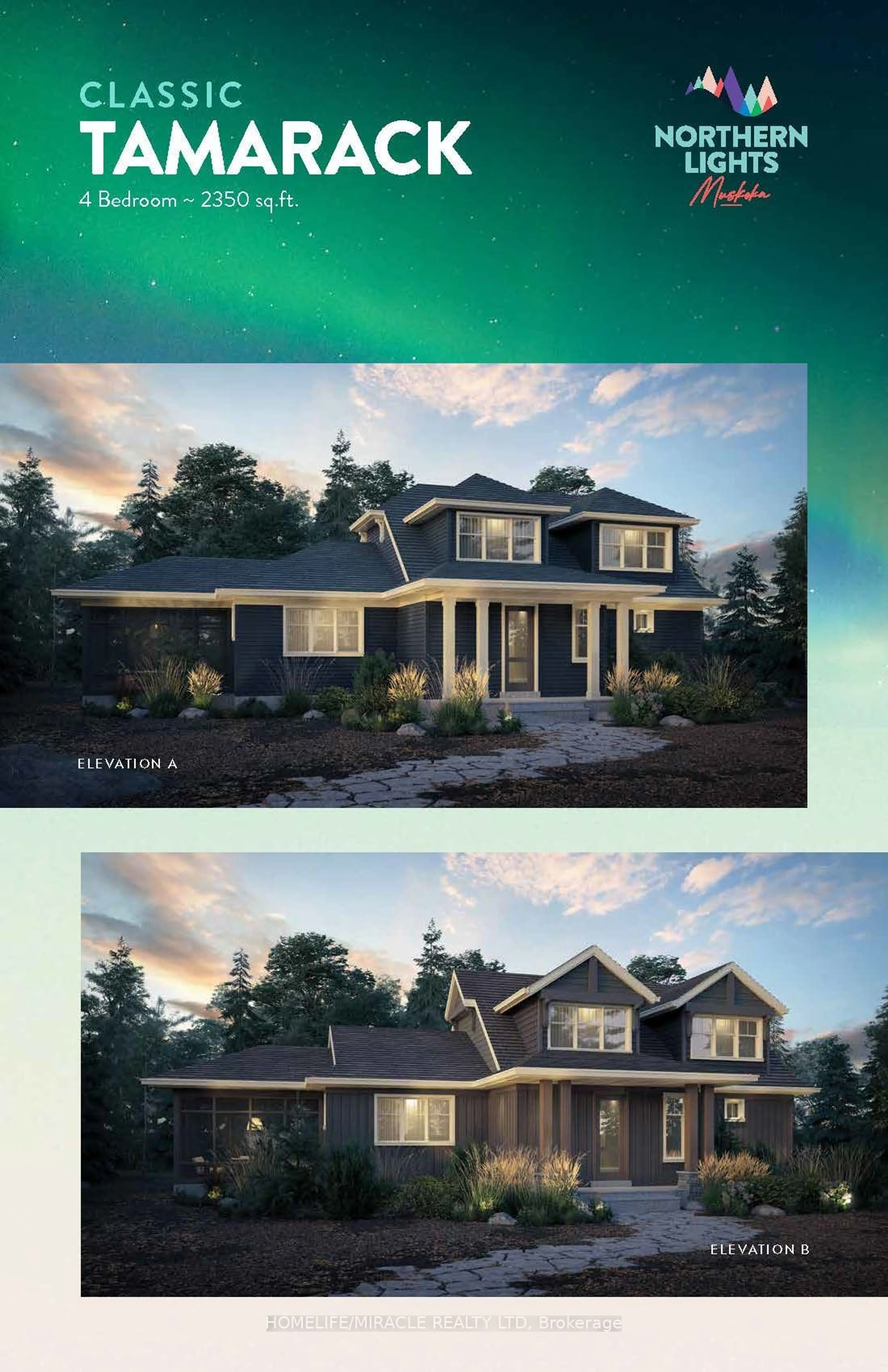 Frontside or backside of a home for 1020 Ridgeline Dr #Lot 23, Huntsville Ontario P1H 0K1