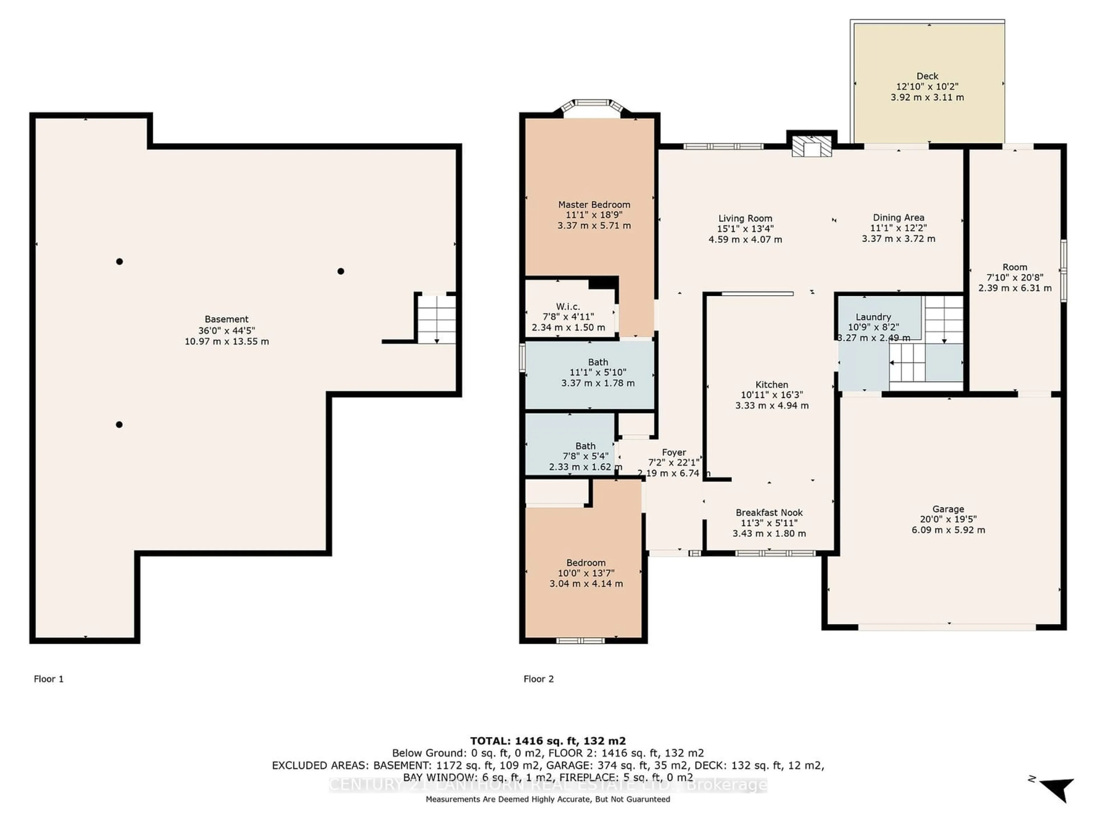Floor plan for 11 Nesbitt Dr, Brighton Ontario K0K 1L0