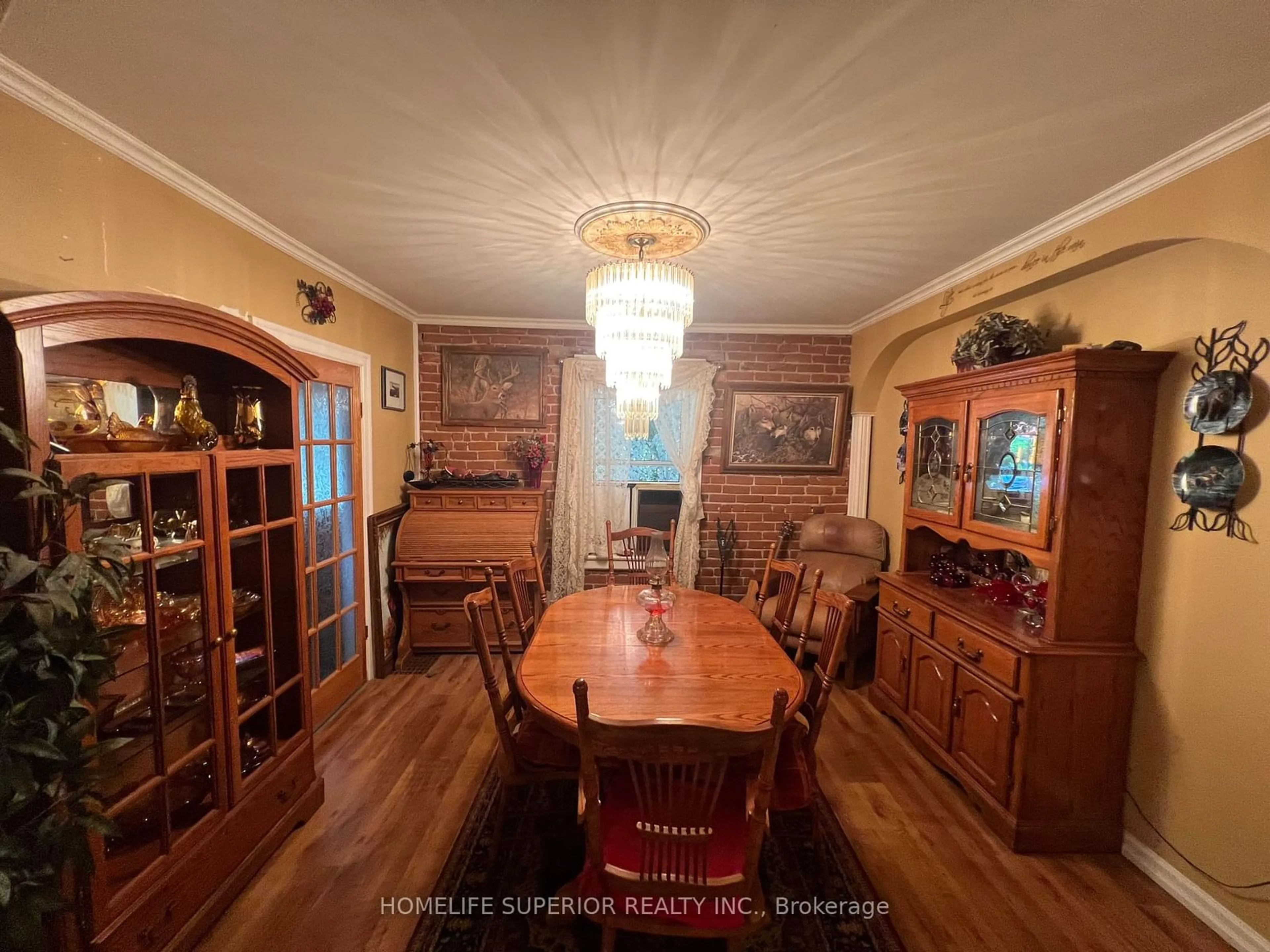 Dining room, wood floors, cottage for 4241 Hwy 7, Asphodel-Norwood Ontario K0L 2V0