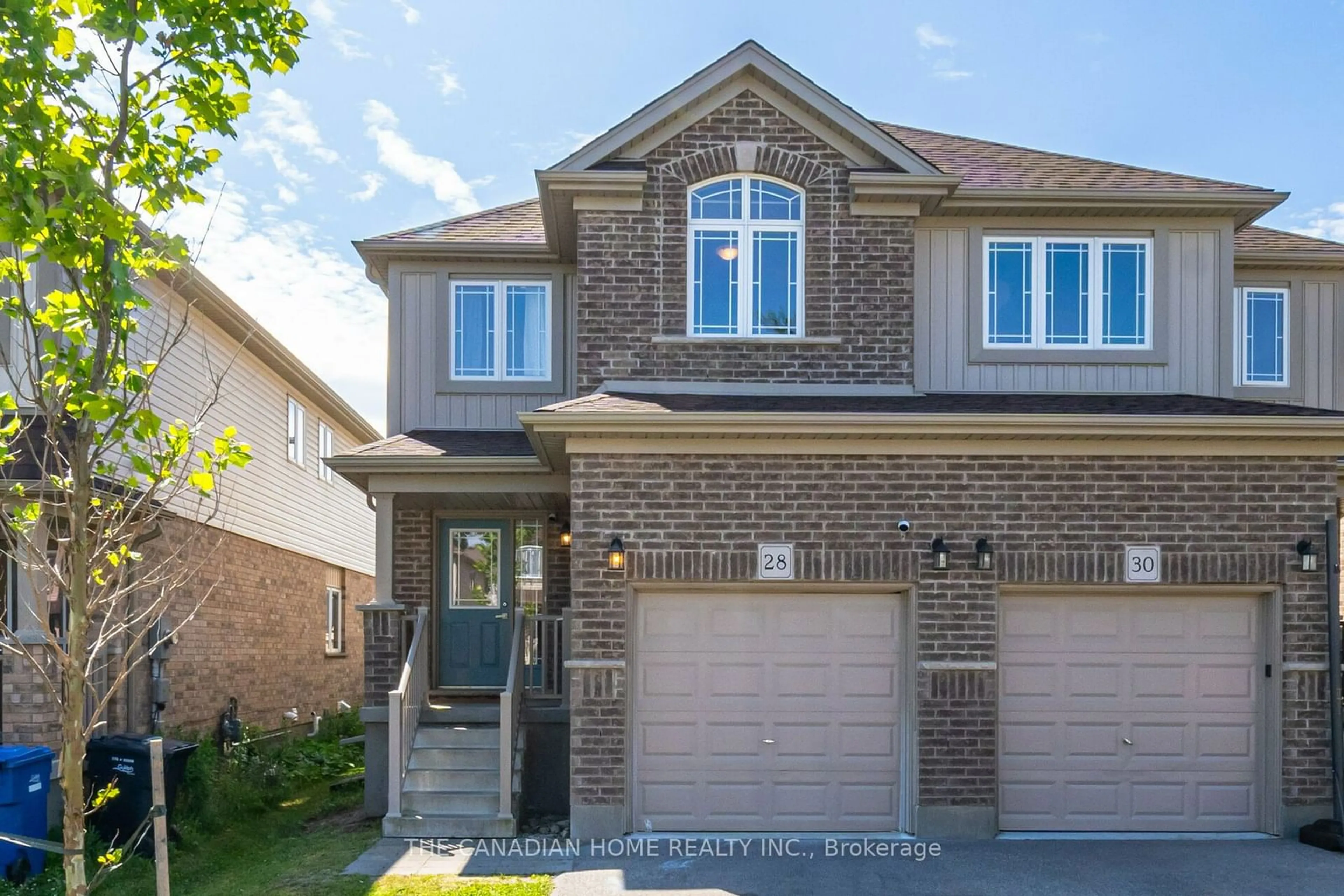 Home with brick exterior material for 28 AMBROUS Cres, Guelph Ontario N1G 0G1