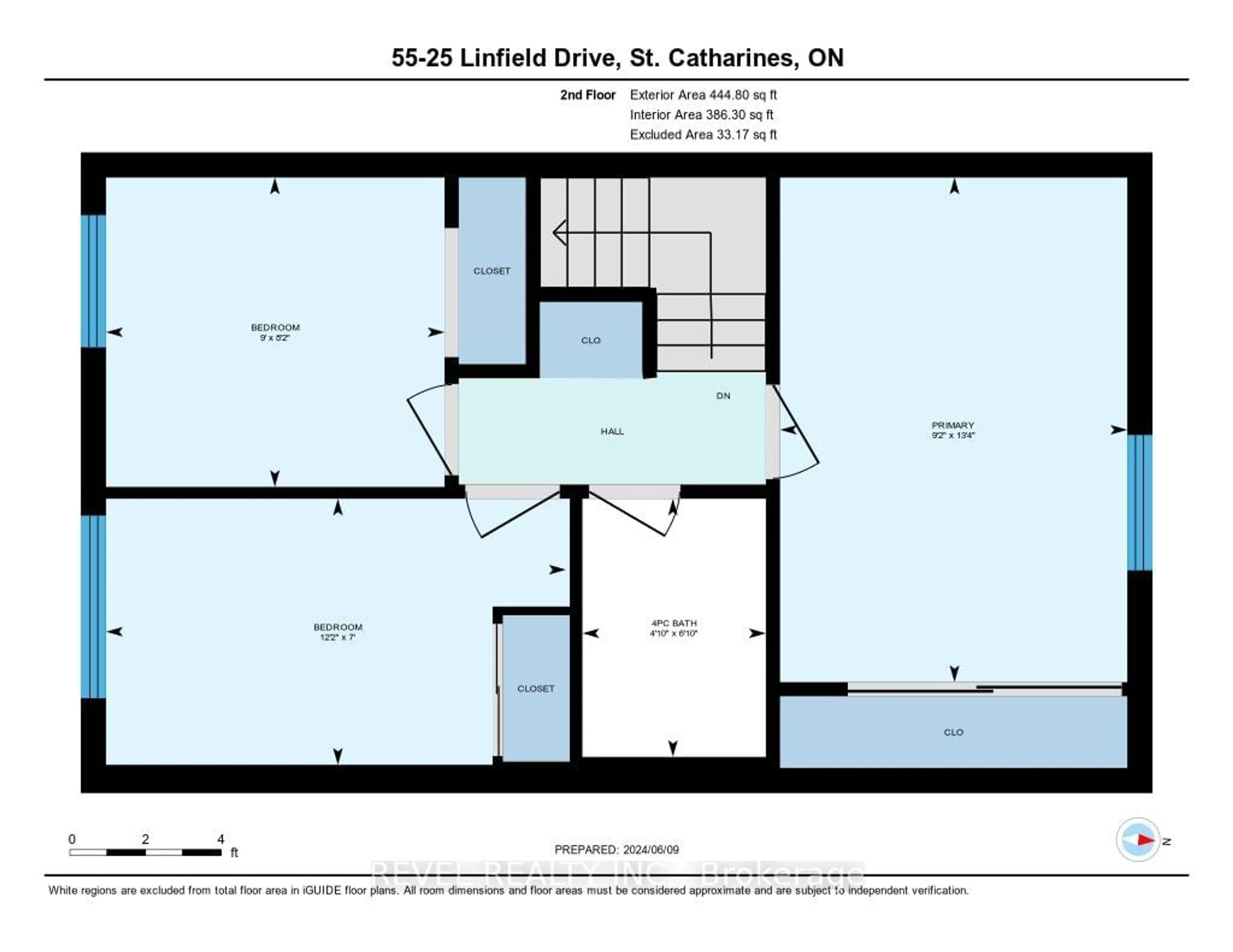 Floor plan for 25 Linfield Dr #55, St. Catharines Ontario L2N 5T7