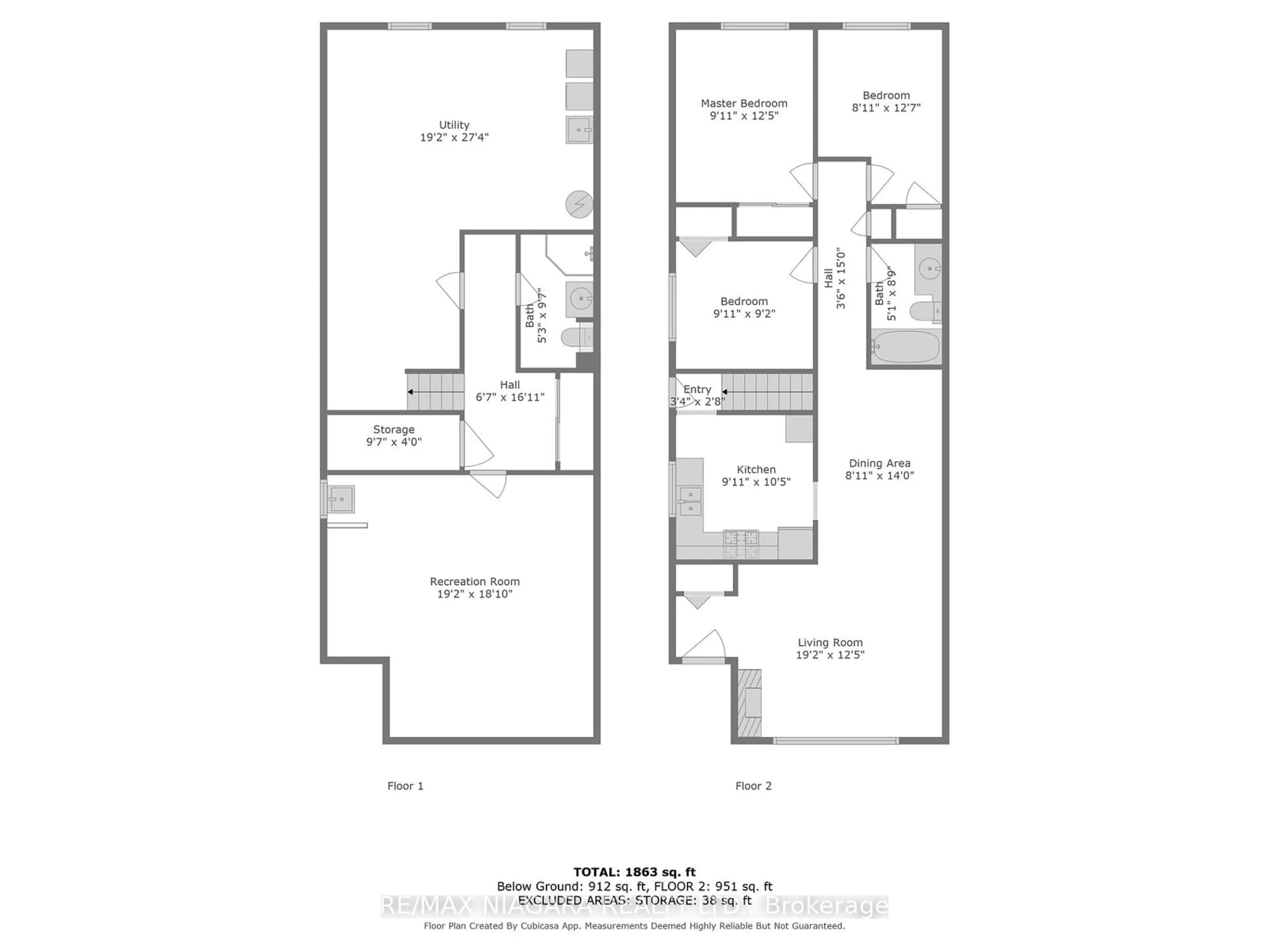 Floor plan for 72 Aquador Dr, Welland Ontario L3C 6B6