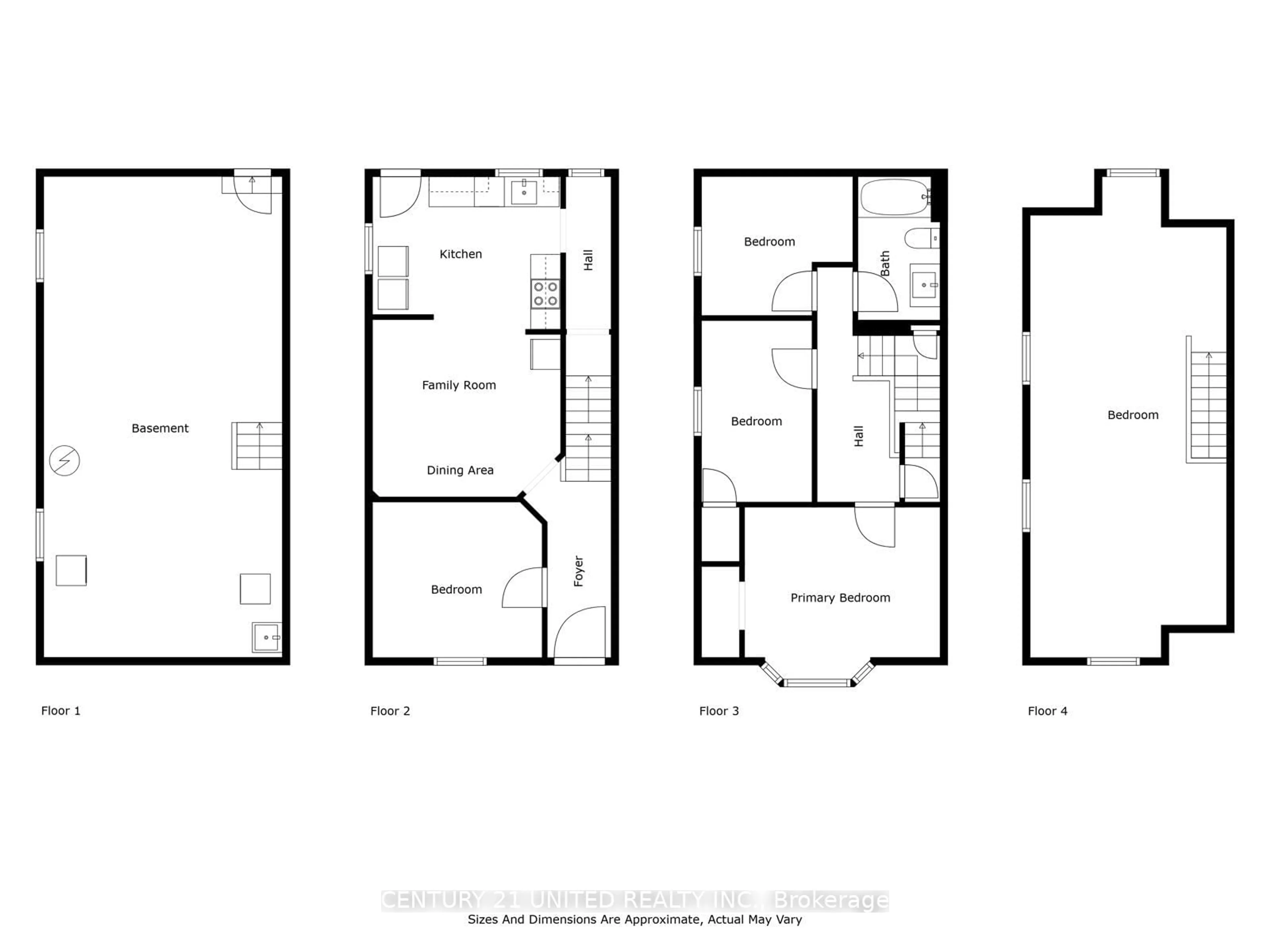 Floor plan for 276 Dalhousie St, Peterborough Ontario K9J 2M4