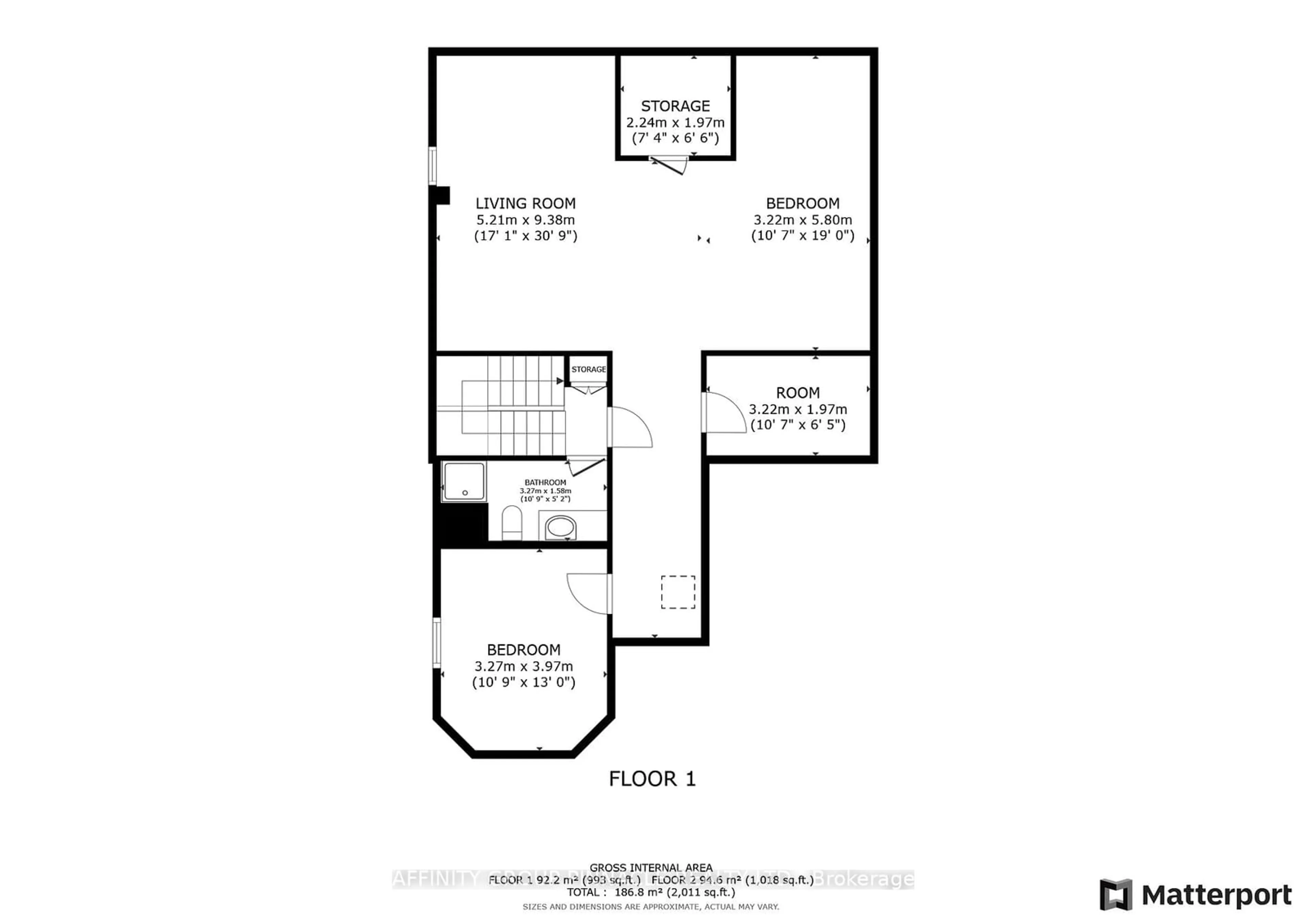 Floor plan for 6 McGibbon Blvd, Kawartha Lakes Ontario K9V 6G3