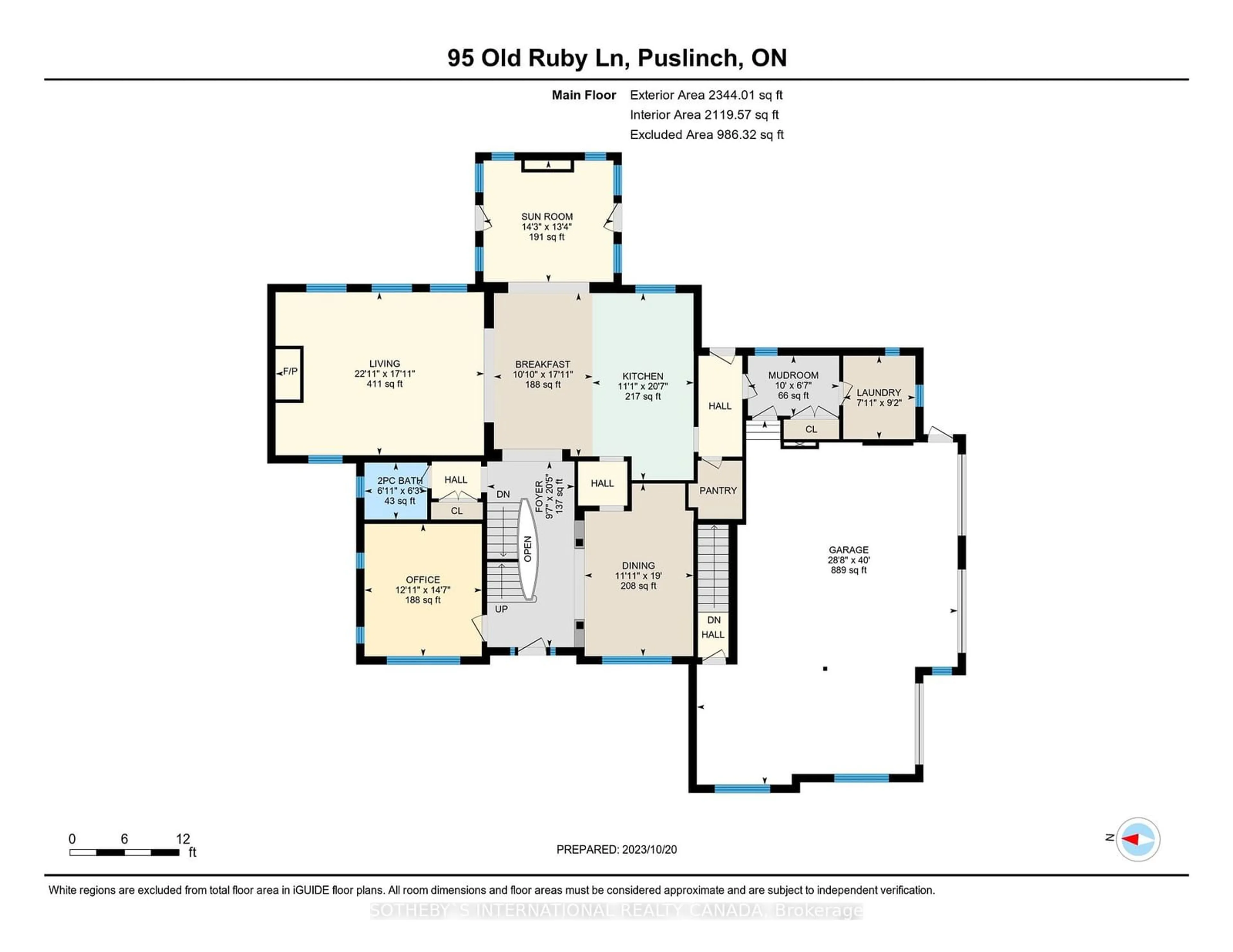 Floor plan for 95 Old Ruby Lane, Puslinch Ontario N0B 2J0