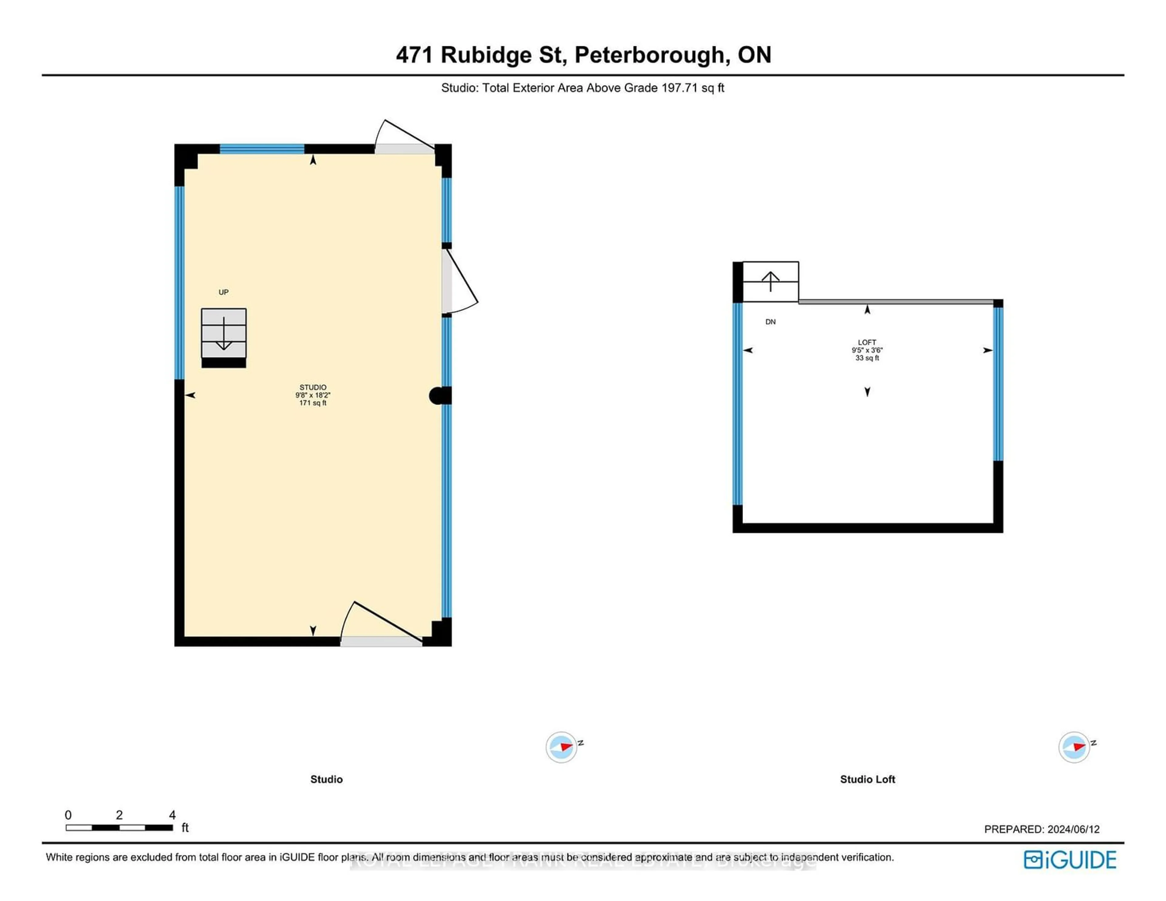 Floor plan for 471 Rubidge St, Peterborough Ontario K9H 4E6
