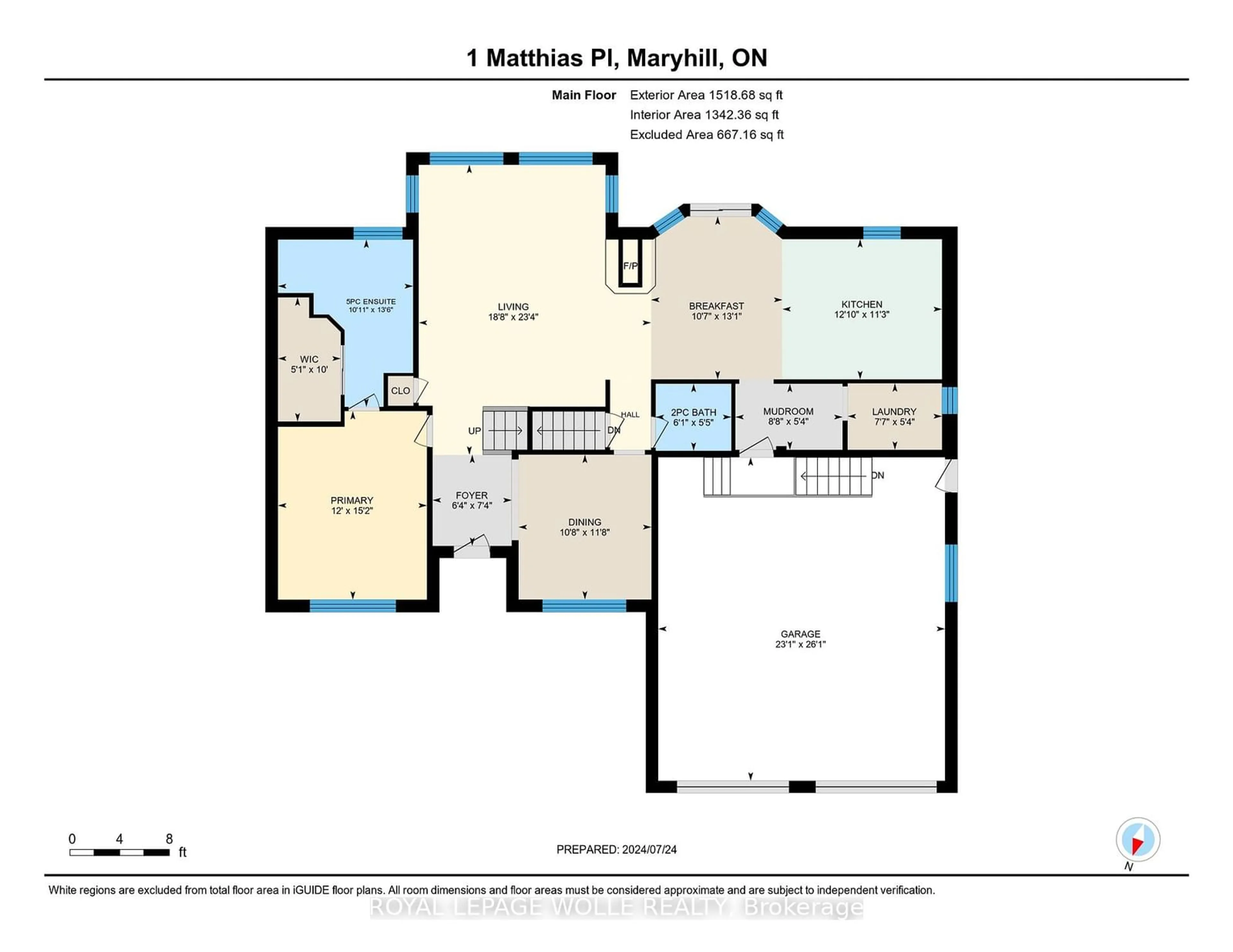 Floor plan for 1 Matthias Pl, Woolwich Ontario N0B 2B0