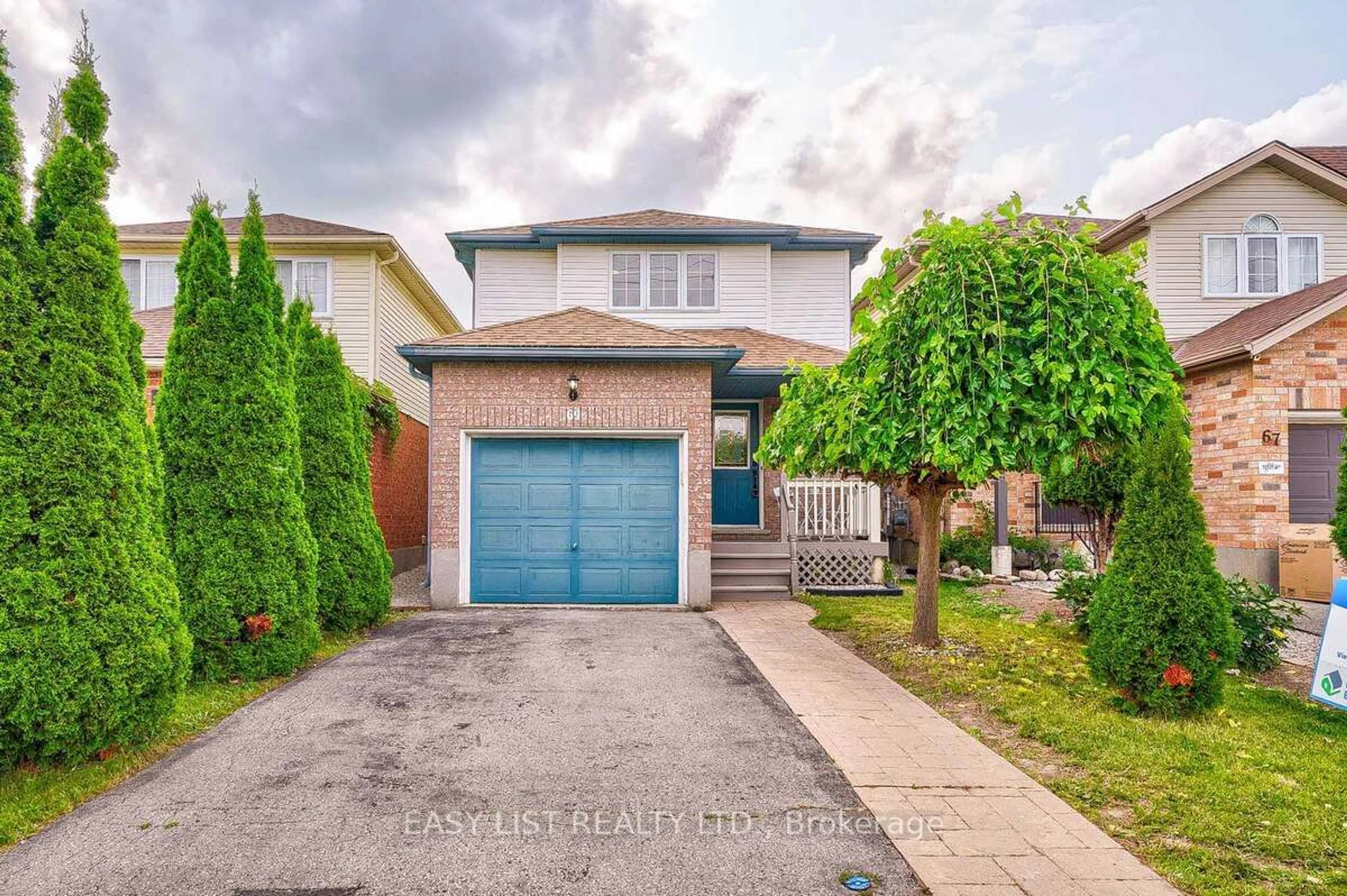 Frontside or backside of a home for 69 Activa Ave, Kitchener Ontario N2E 3R3