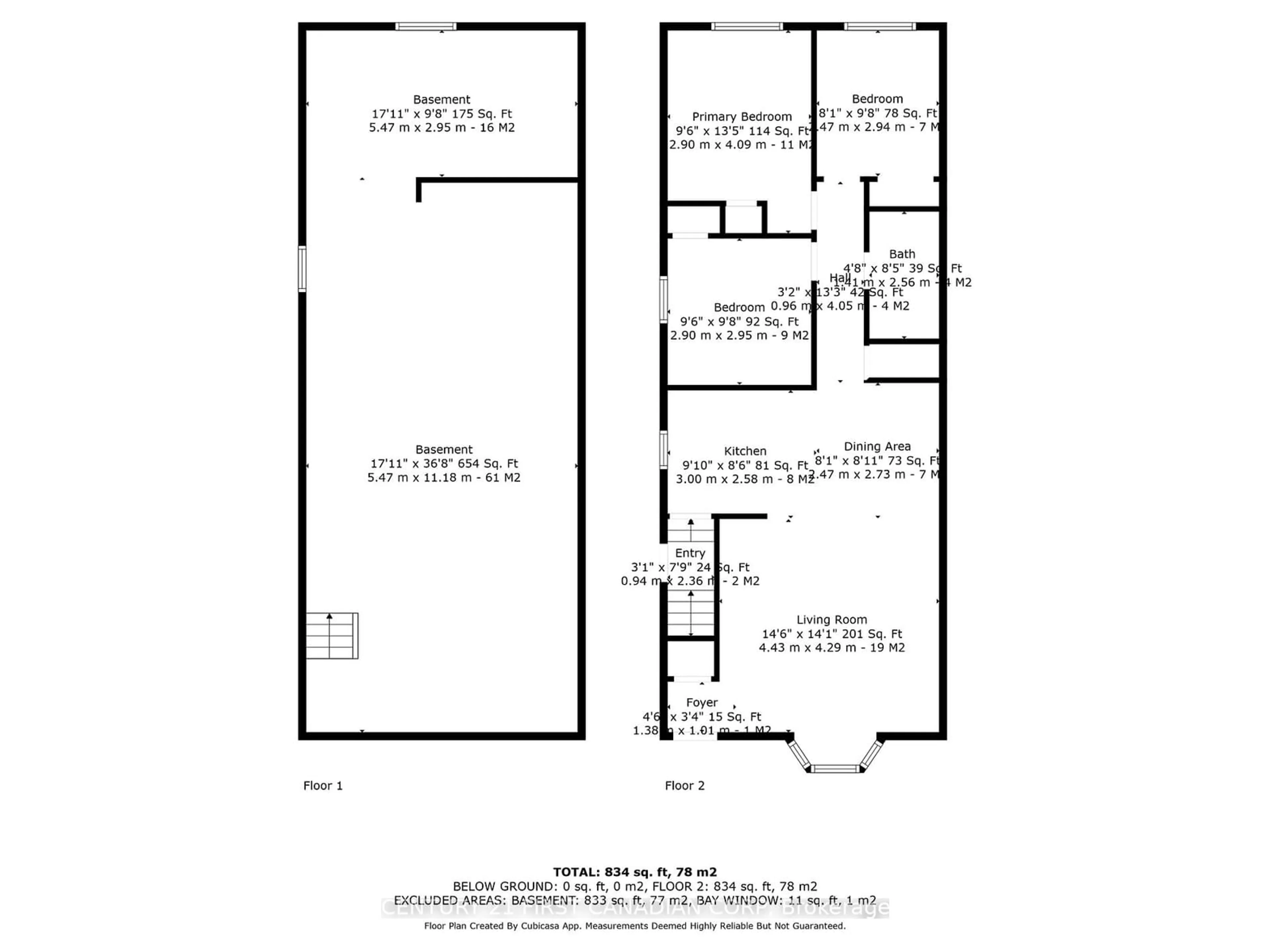 Floor plan for 855 Clark St, Strathroy-Caradoc Ontario N0L 1W0