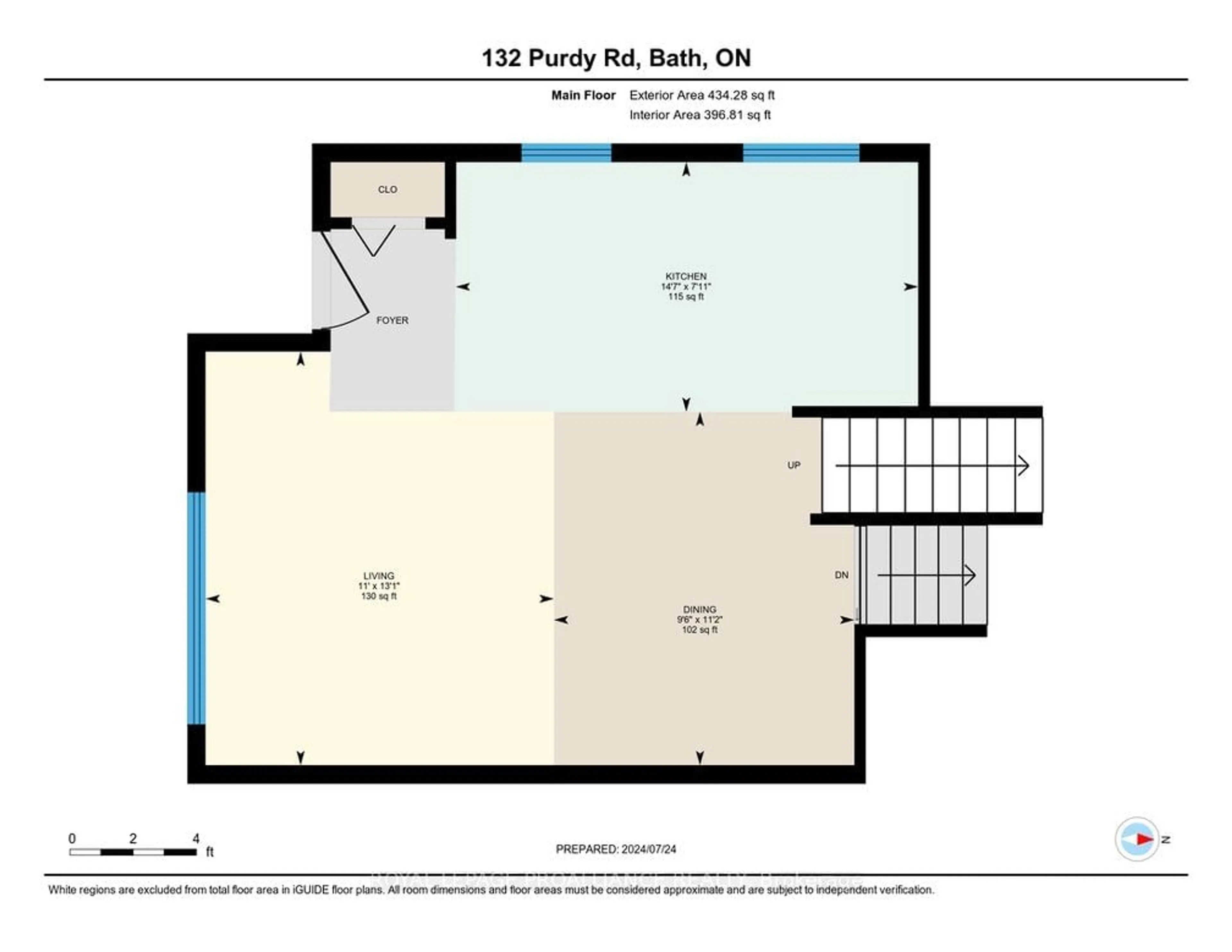 Floor plan for 132 Purdy Rd, Loyalist Ontario K0H 1G0