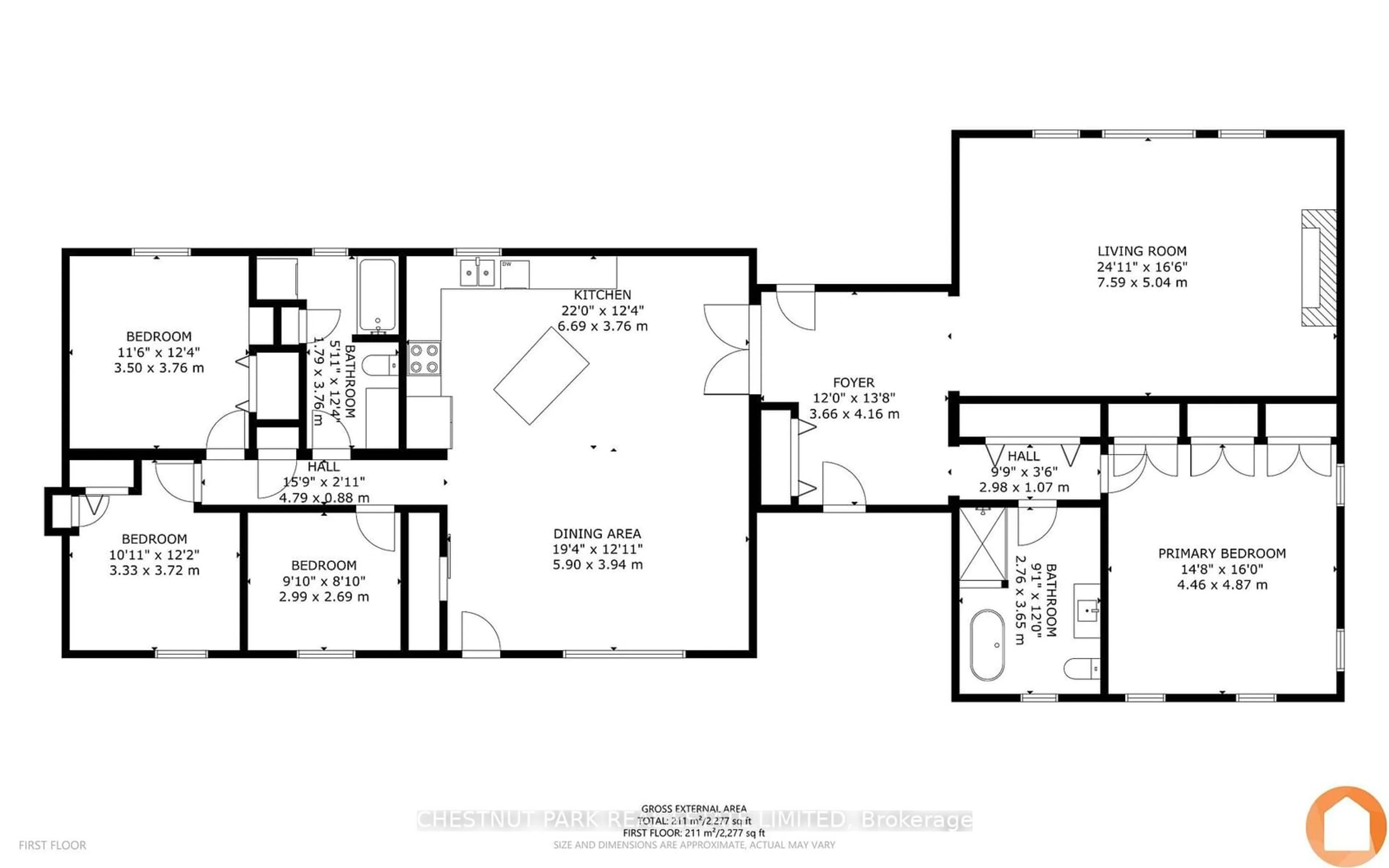 Floor plan for 152 School House Rd, Prince Edward County Ontario K0K 2P0