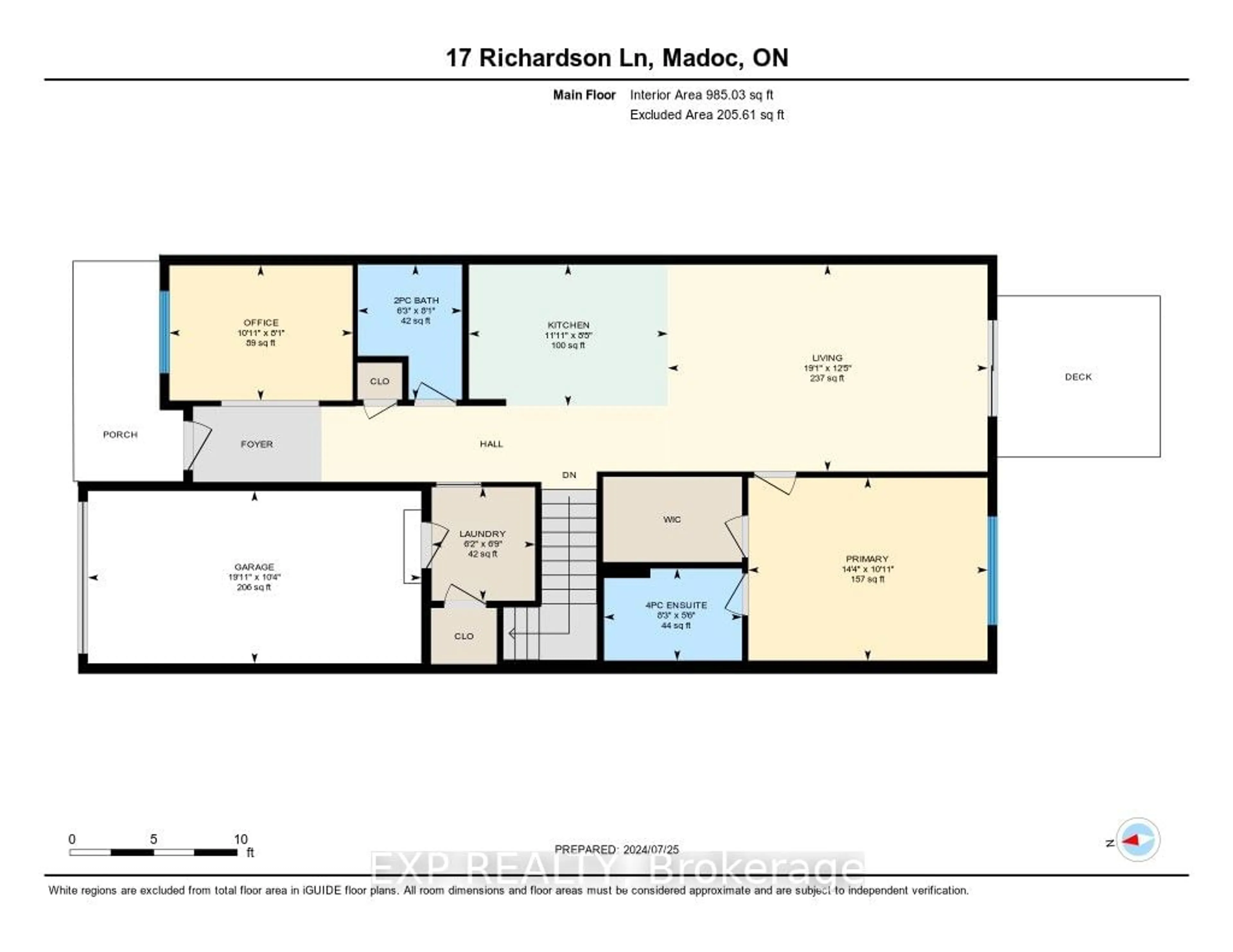 Floor plan for 17 Richardson Lane, Centre Hastings Ontario K0K 2K0