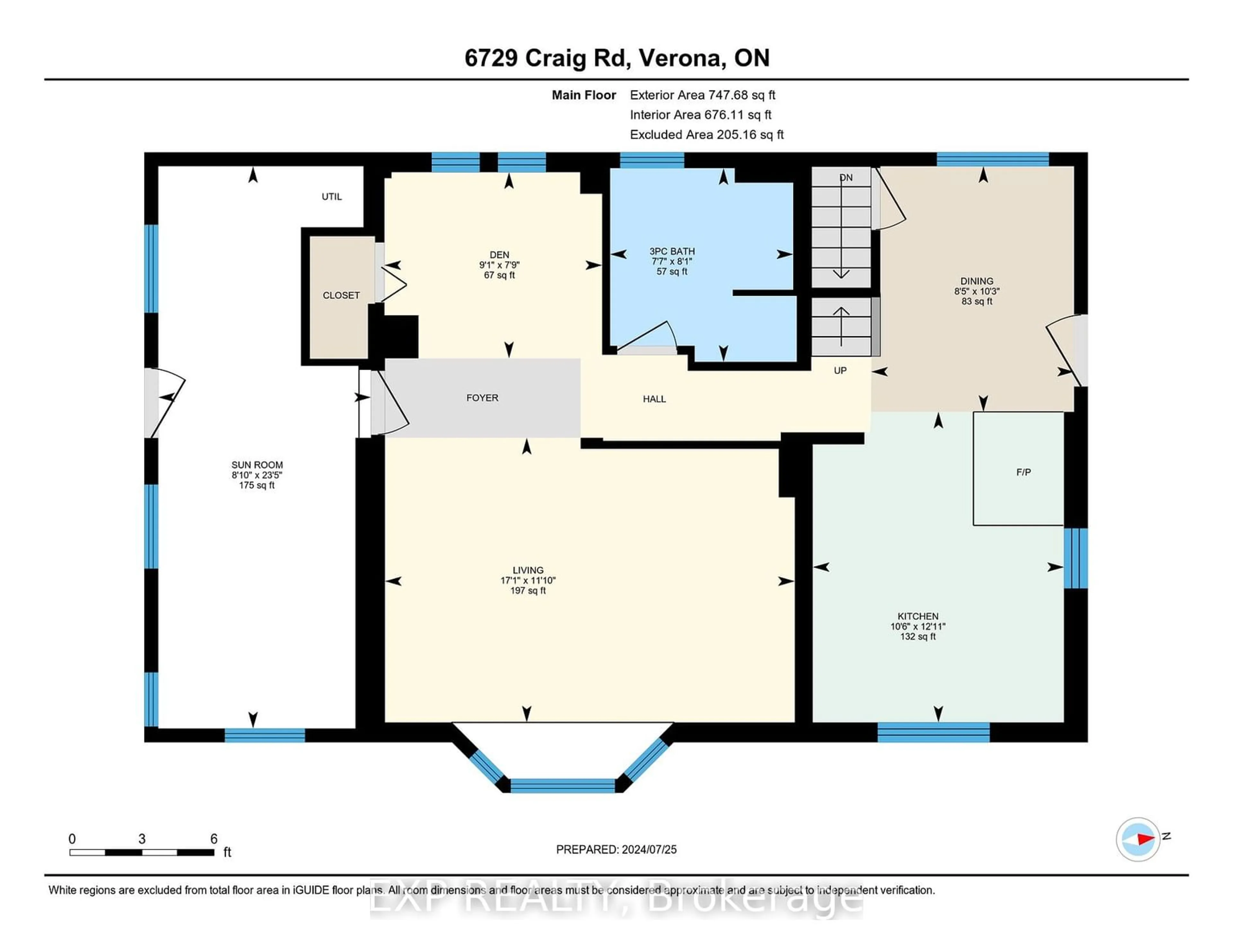 Floor plan for 6729 Craig Rd, South Frontenac Ontario K0H 2W0