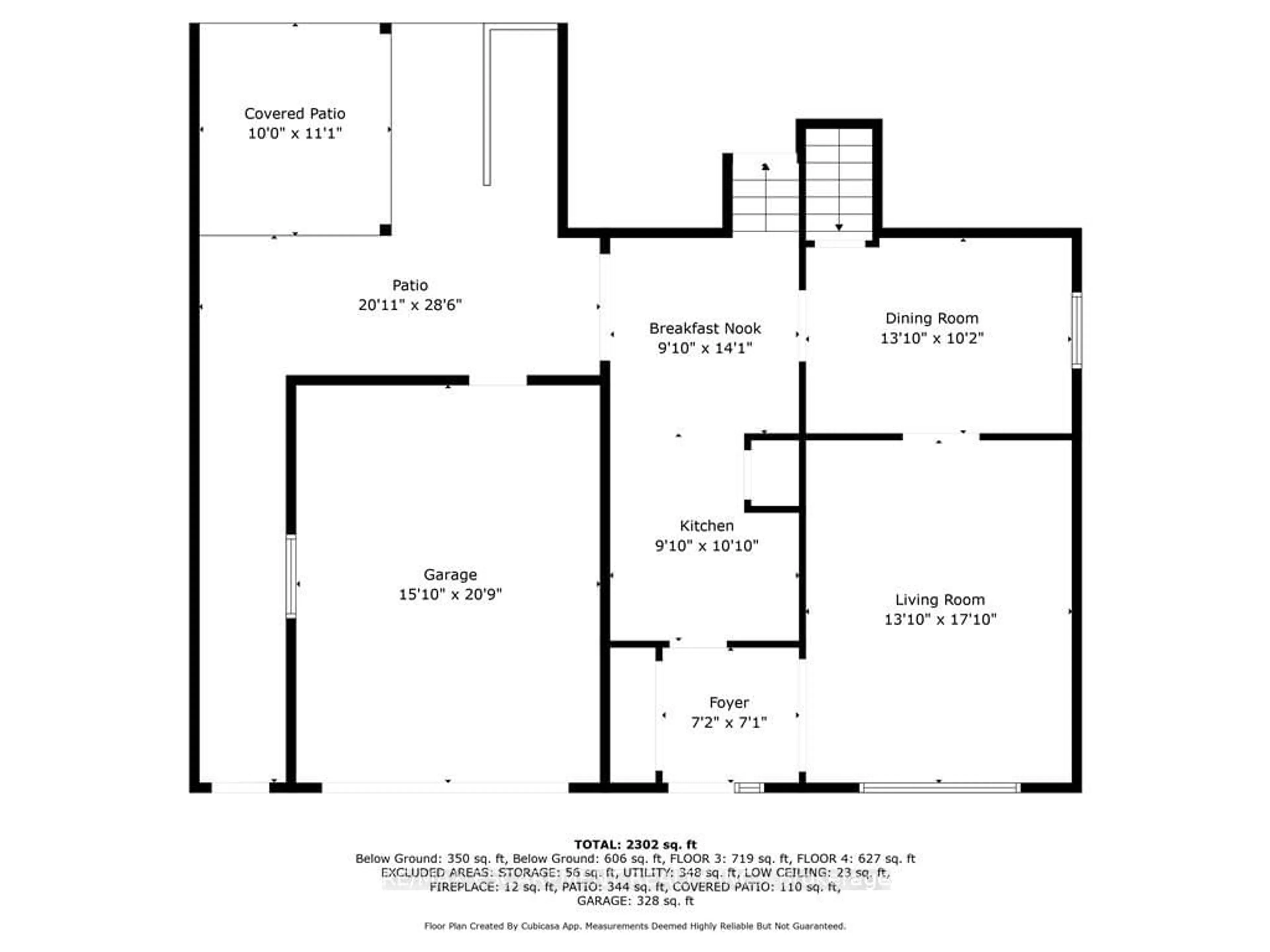 Floor plan for 31 Ackland St, Hamilton Ontario L8J 1H5