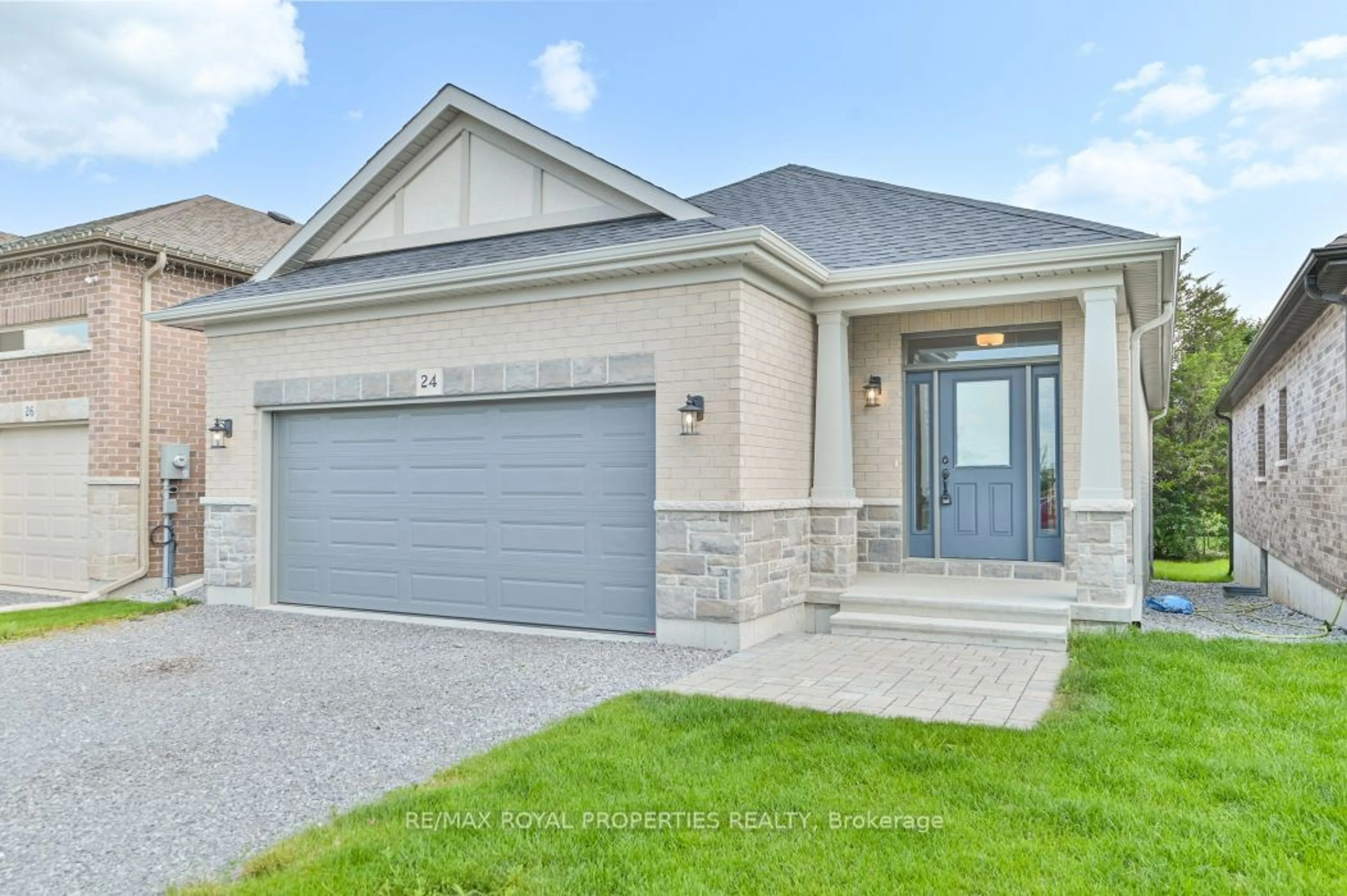 Frontside or backside of a home for 24 Athabaska Dr, Belleville Ontario K8N 0T2