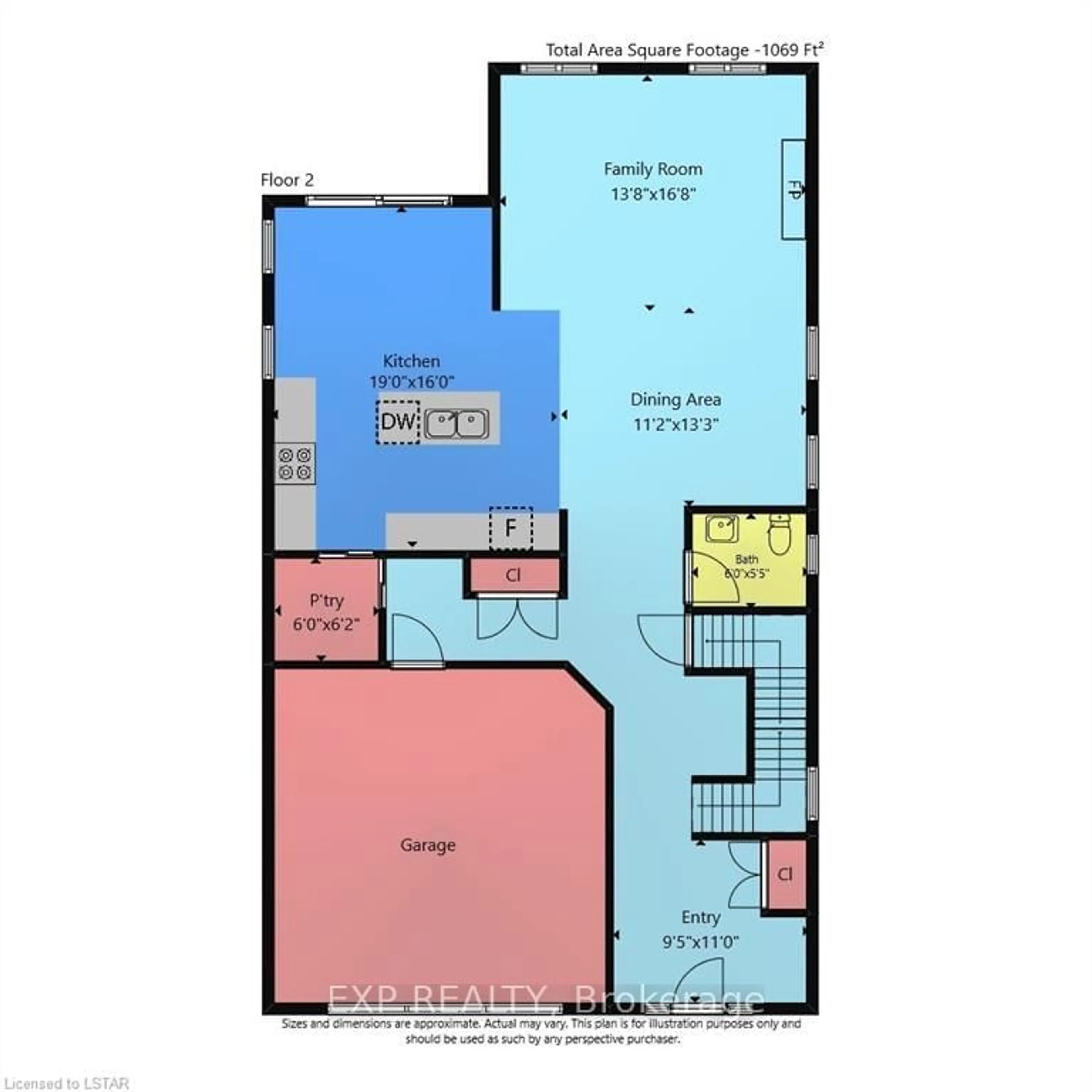 Floor plan for 2290 Tokala Tr, London Ontario N6G 0V8