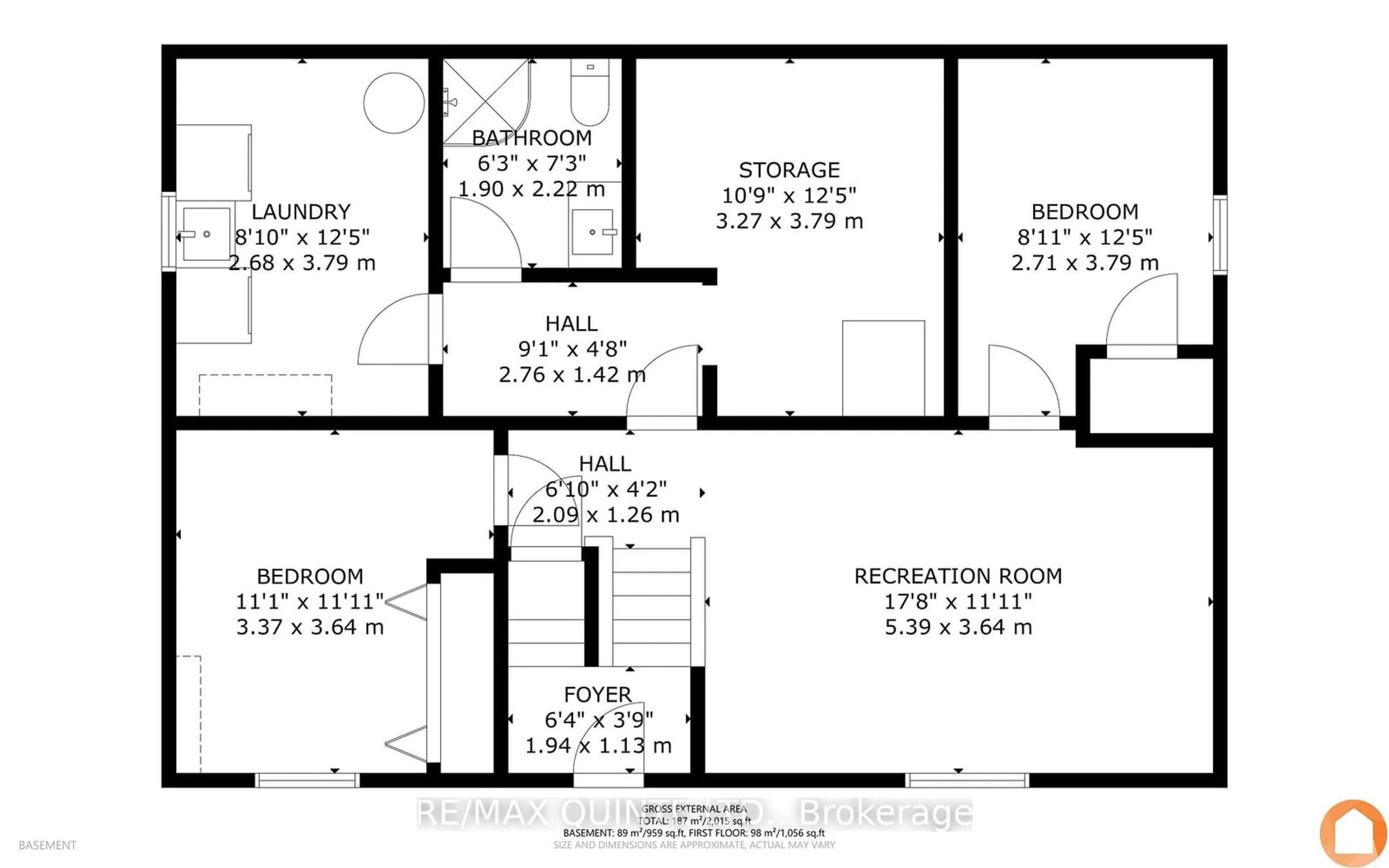 Floor plan for 44 Van Alstine Dr, Quinte West Ontario K8V 6K8