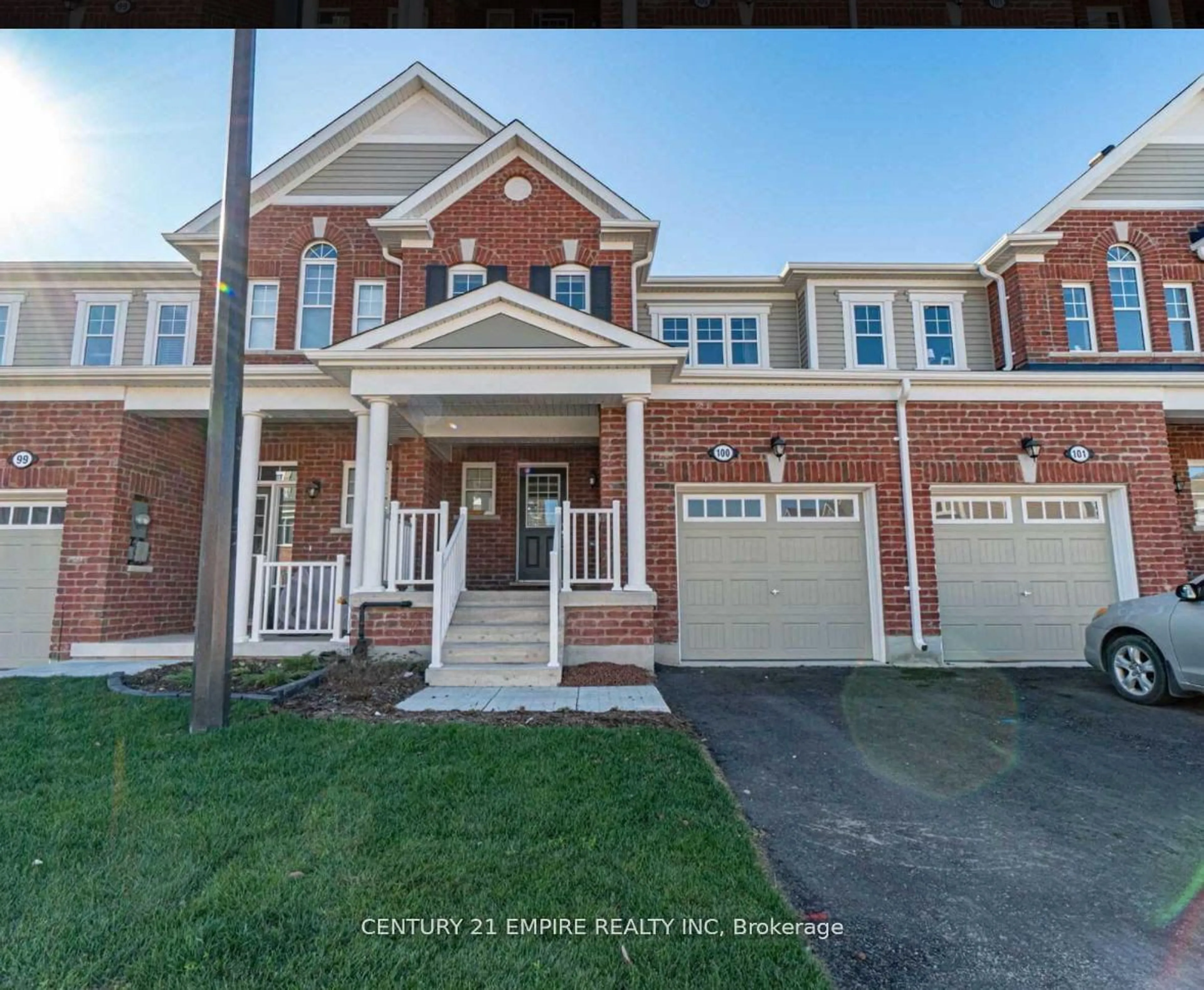 A pic from exterior of the house or condo, the street view for 143 Ridge Rd #100, Cambridge Ontario N2E 0E1