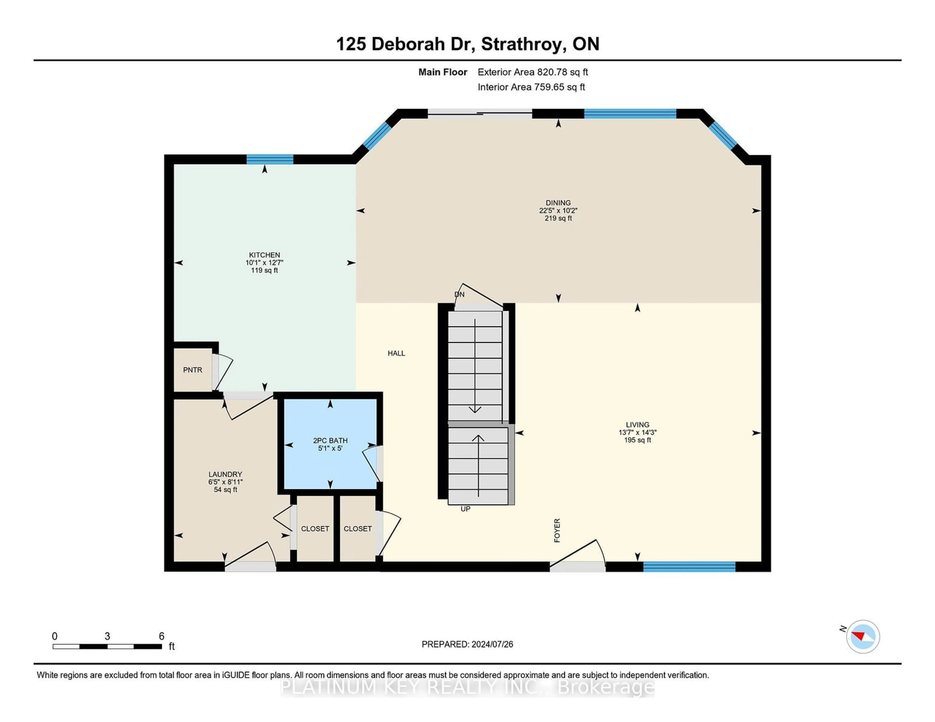 Floor plan for 125 Deborah Dr, Strathroy-Caradoc Ontario N7G 4E2