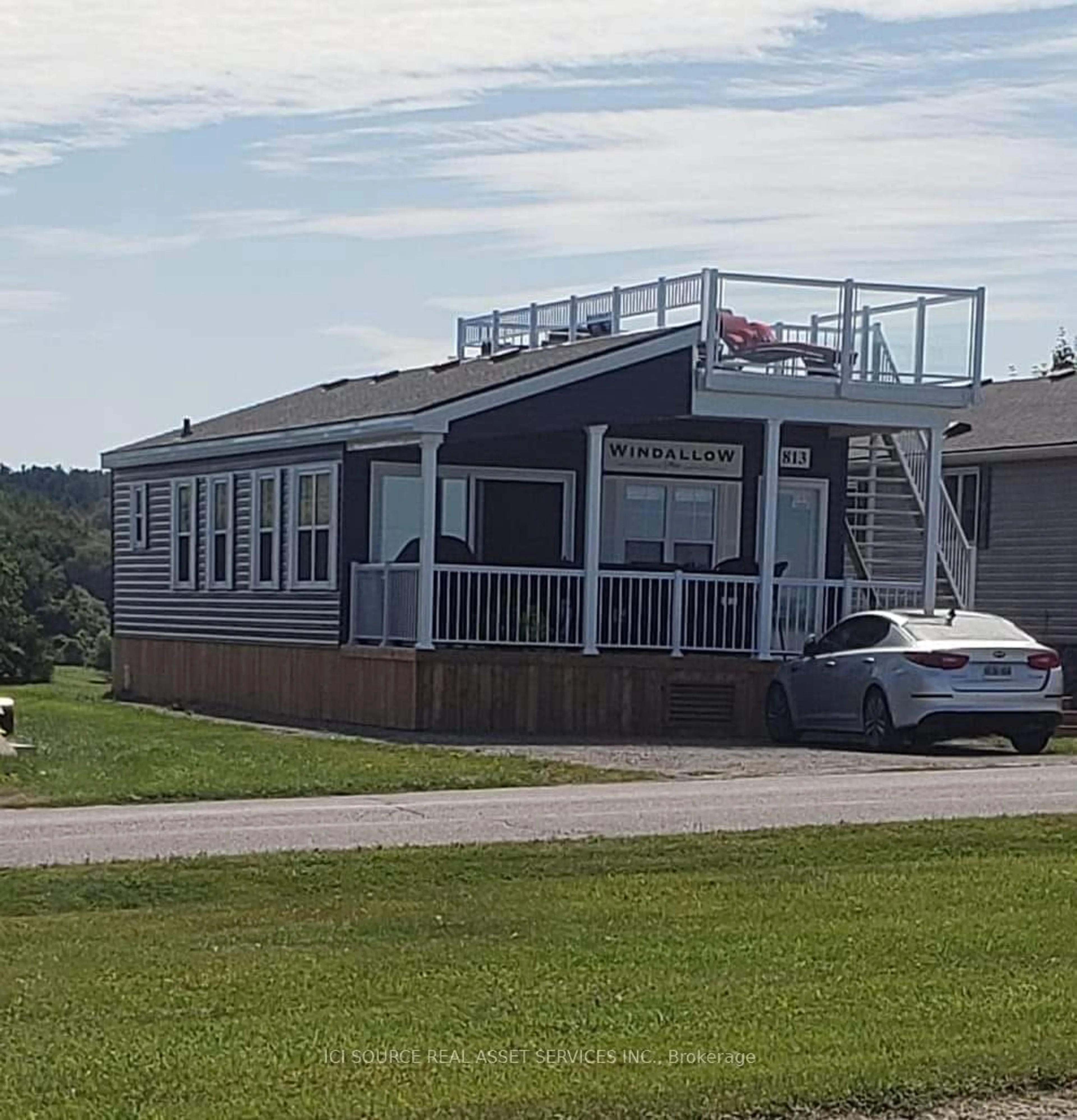 A pic from exterior of the house or condo for 7100 County Rd 18 #813, Alnwick/Haldimand Ontario K0K 2X0