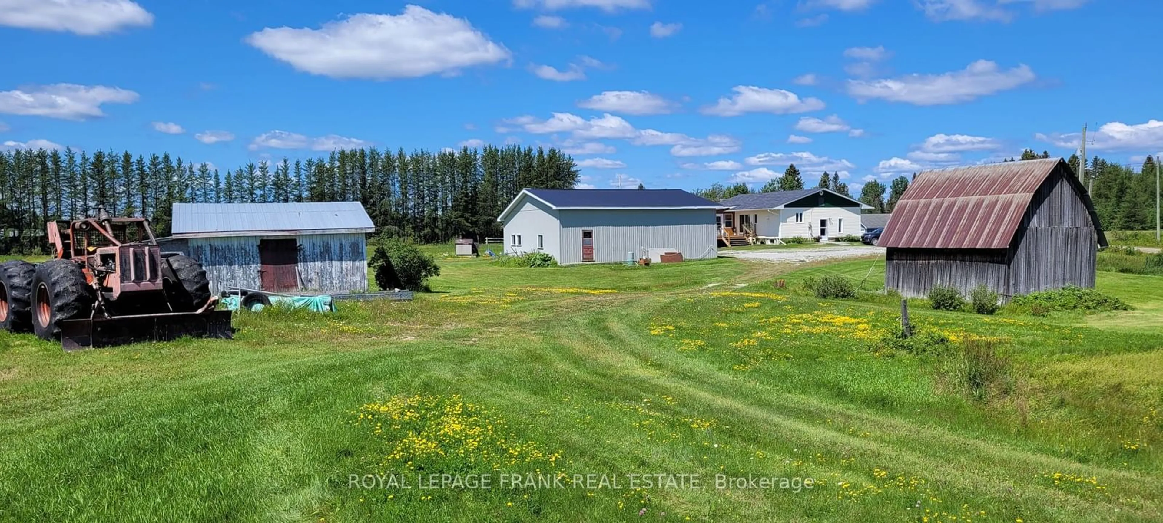 A pic from exterior of the house or condo, the fenced backyard for 260 Plourde Rd, Fauquier-Strickland Ontario P0L 1G0