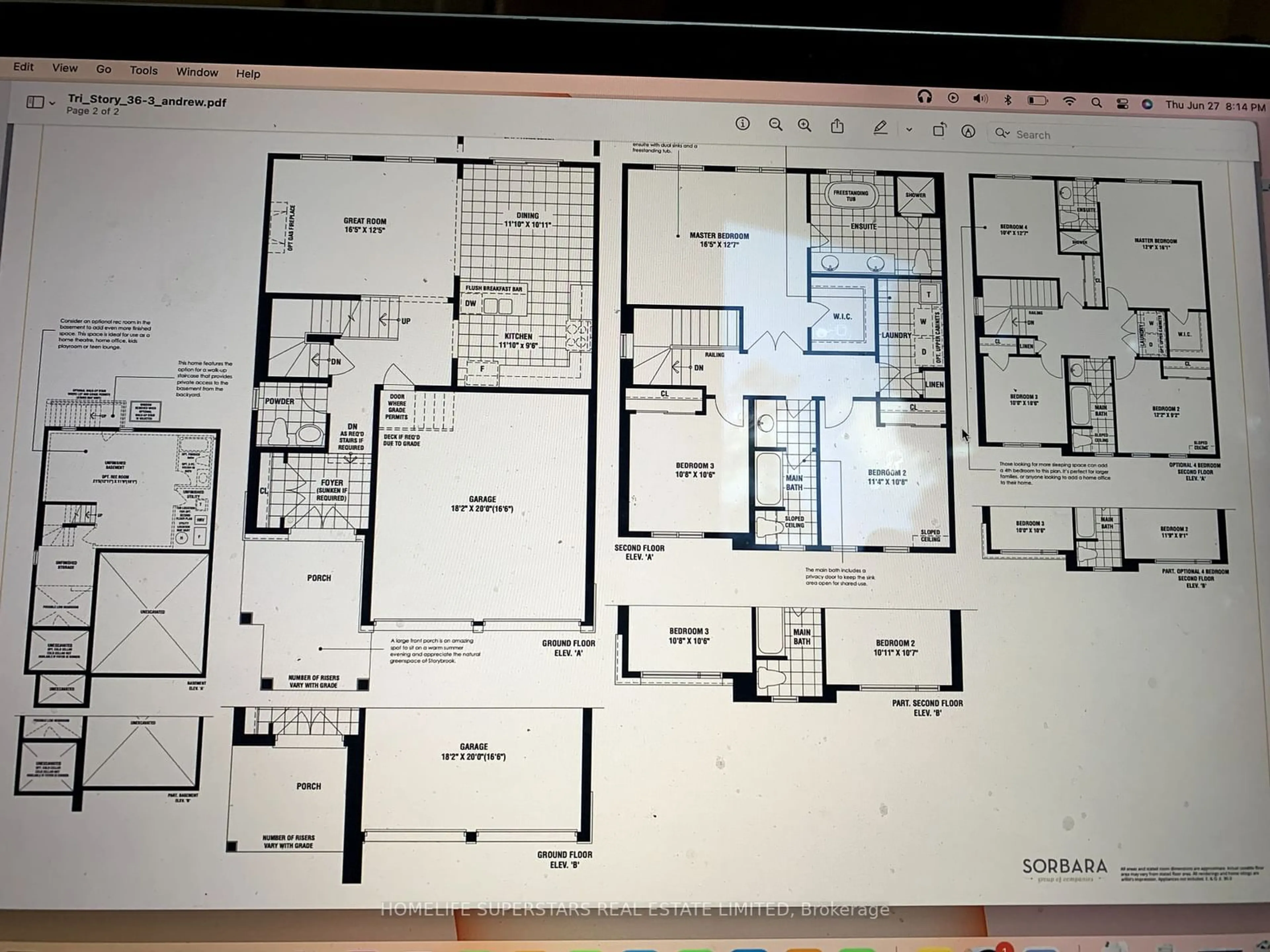 Floor plan for 163 Povey Rd, Centre Wellington Ontario N1M 0J6