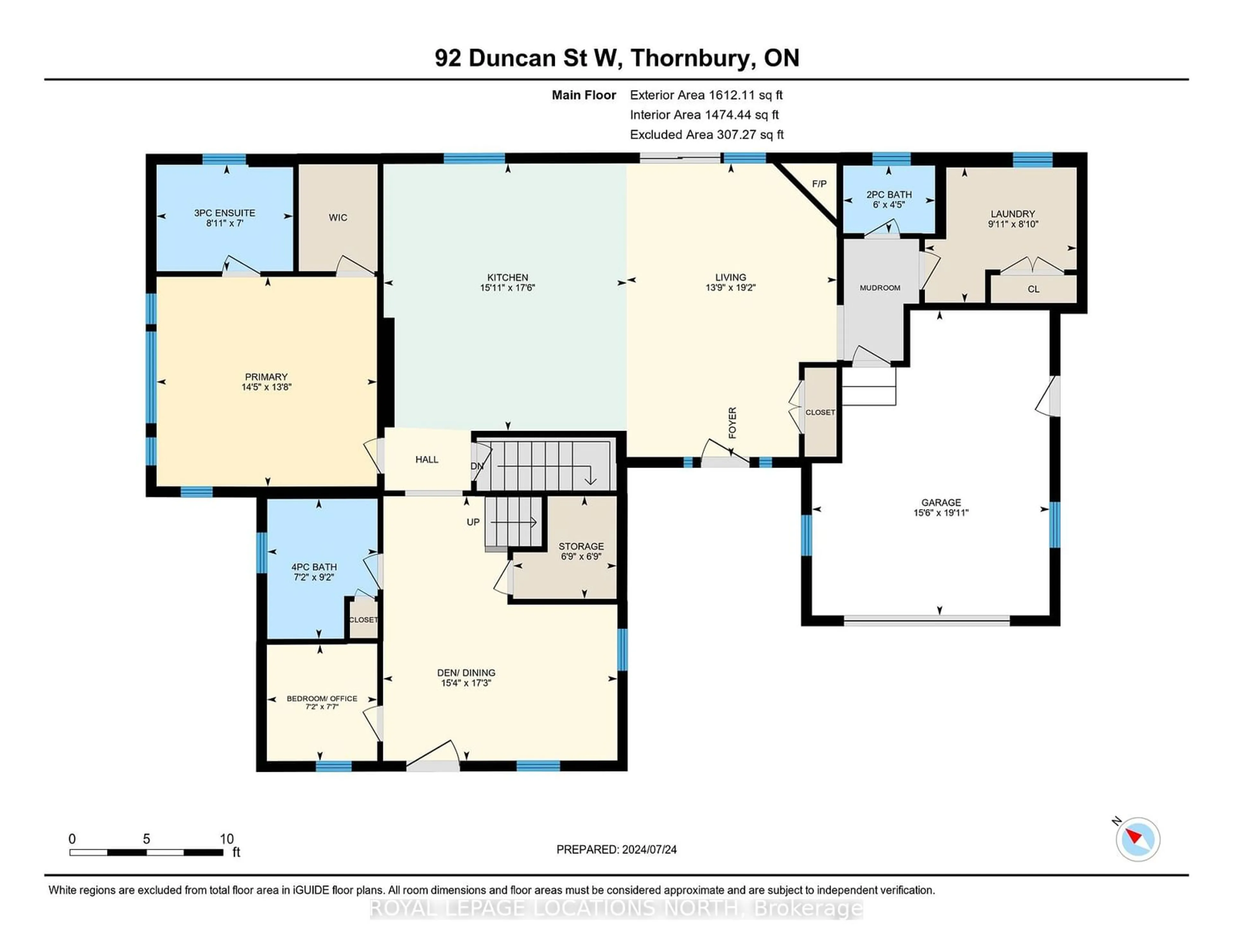 Floor plan for 92 Duncan St, Blue Mountains Ontario N0H 2P0