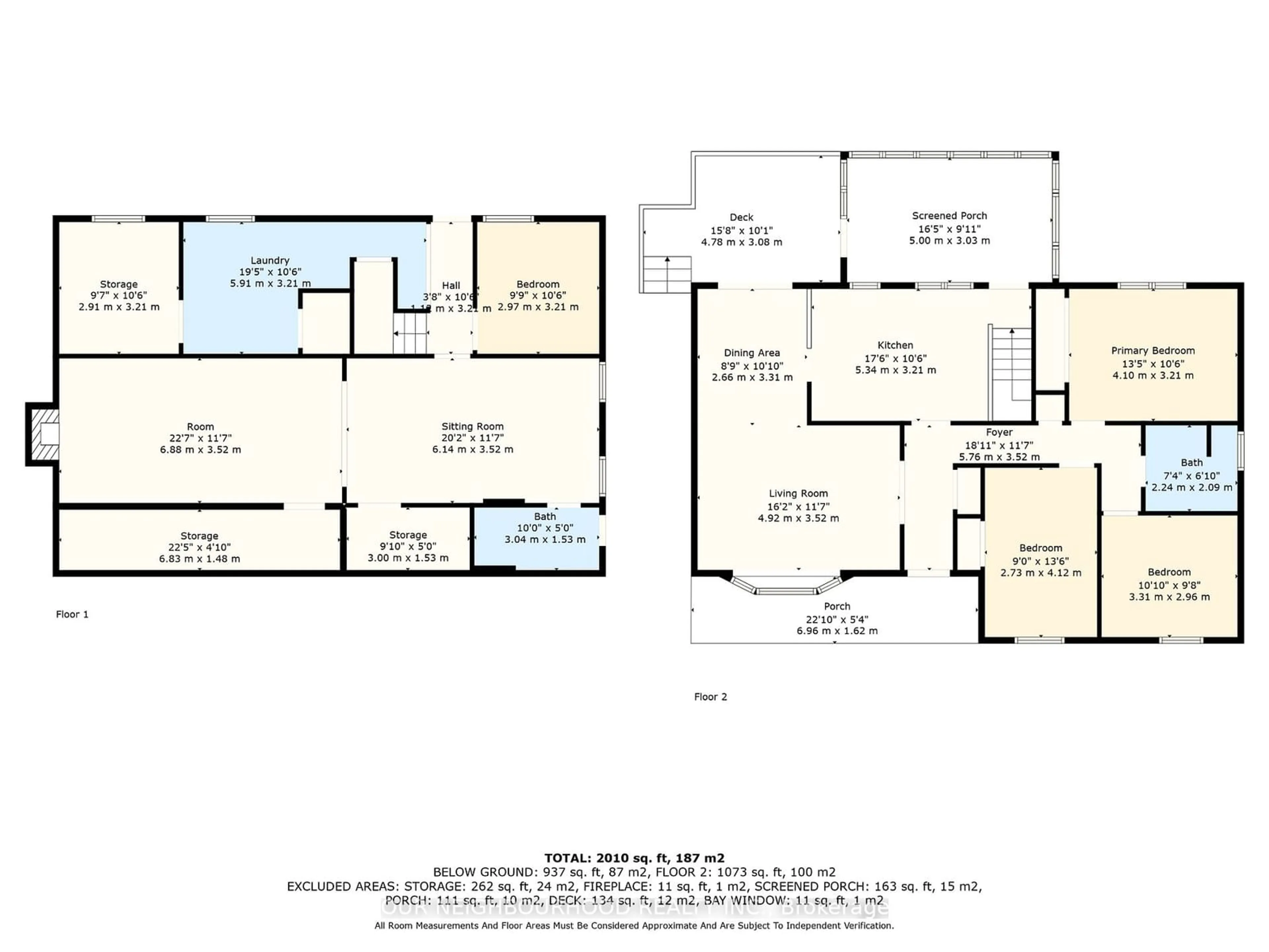 Floor plan for 20 Haig St, Quinte West Ontario K0K 1E0