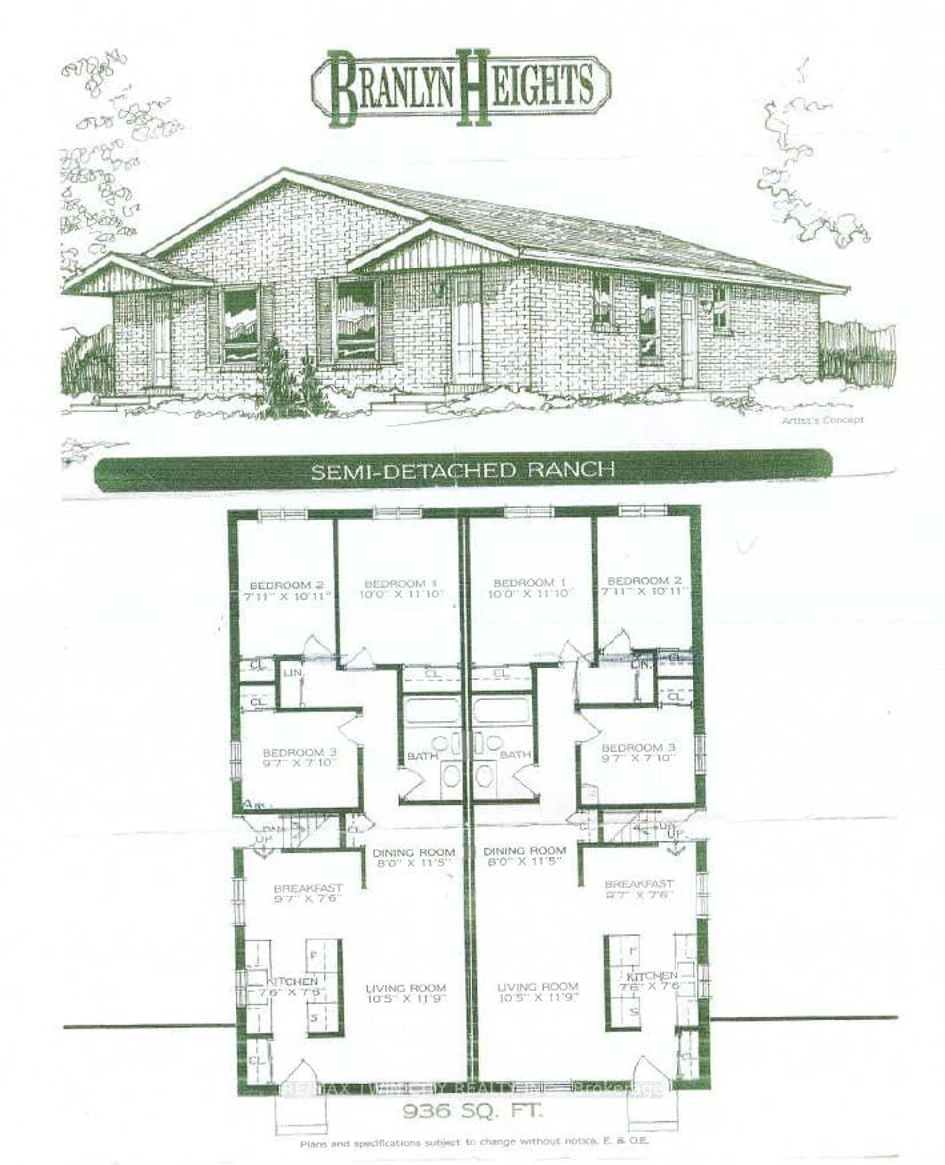 Floor plan for 83 Branlyn Cres, Brantford Ontario N3P 2A1