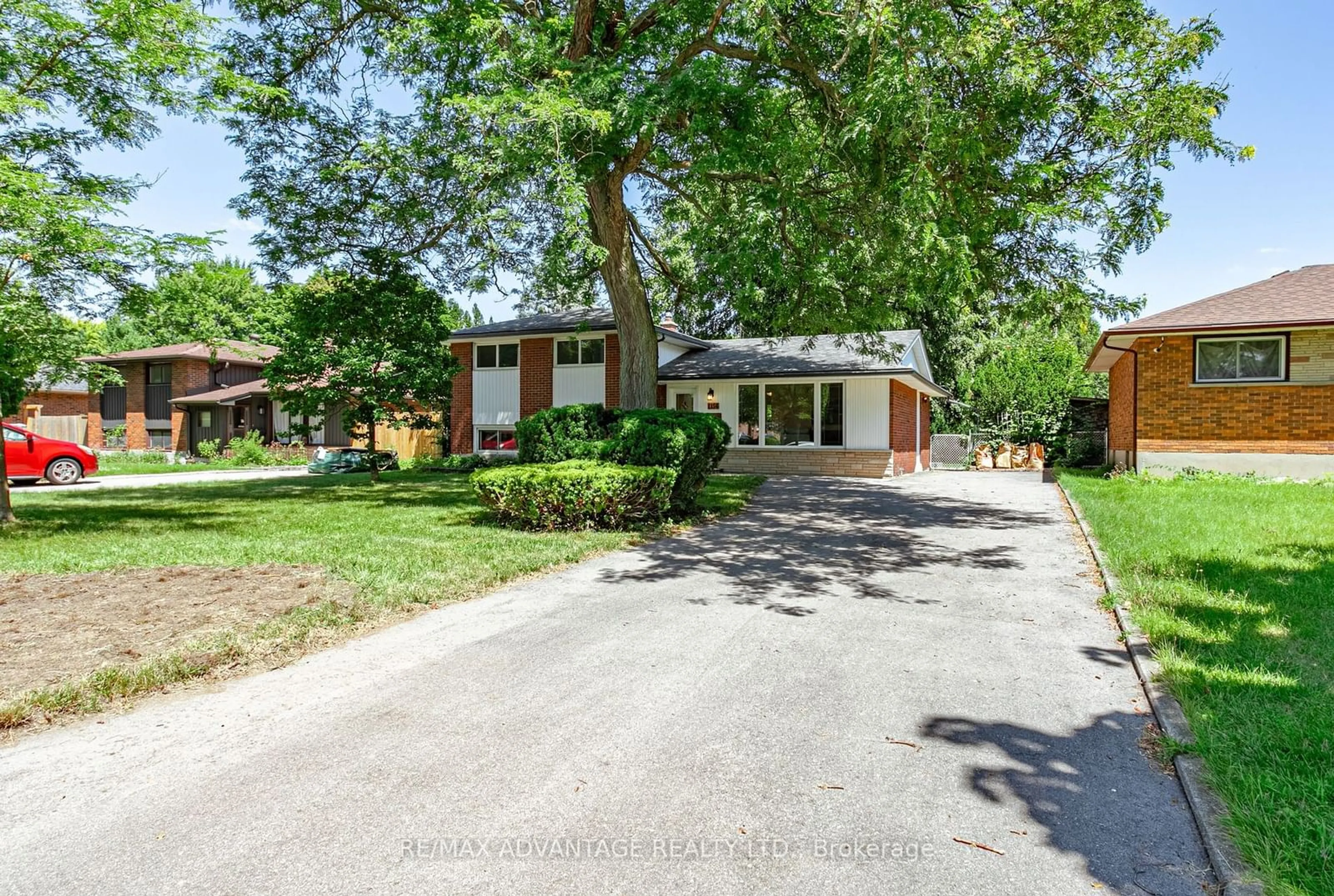 Frontside or backside of a home, the street view for 1156 Lancaster St, London Ontario N5V 2L5