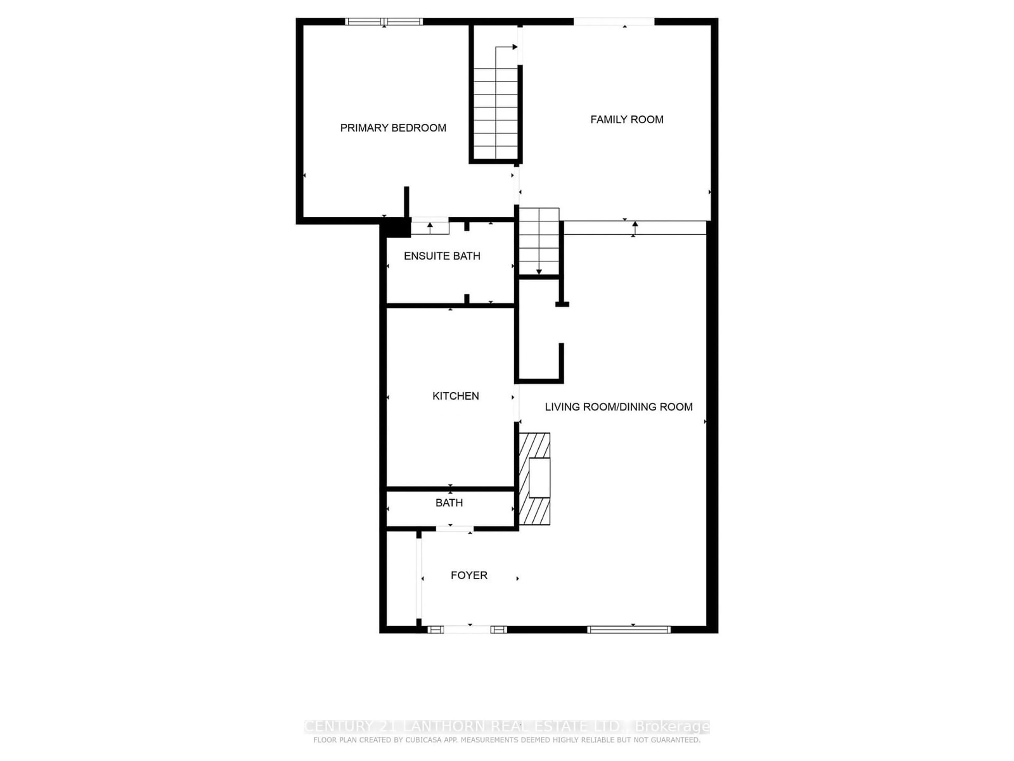 Floor plan for 115 Ridley St, Prince Edward County Ontario K8N 4Z1