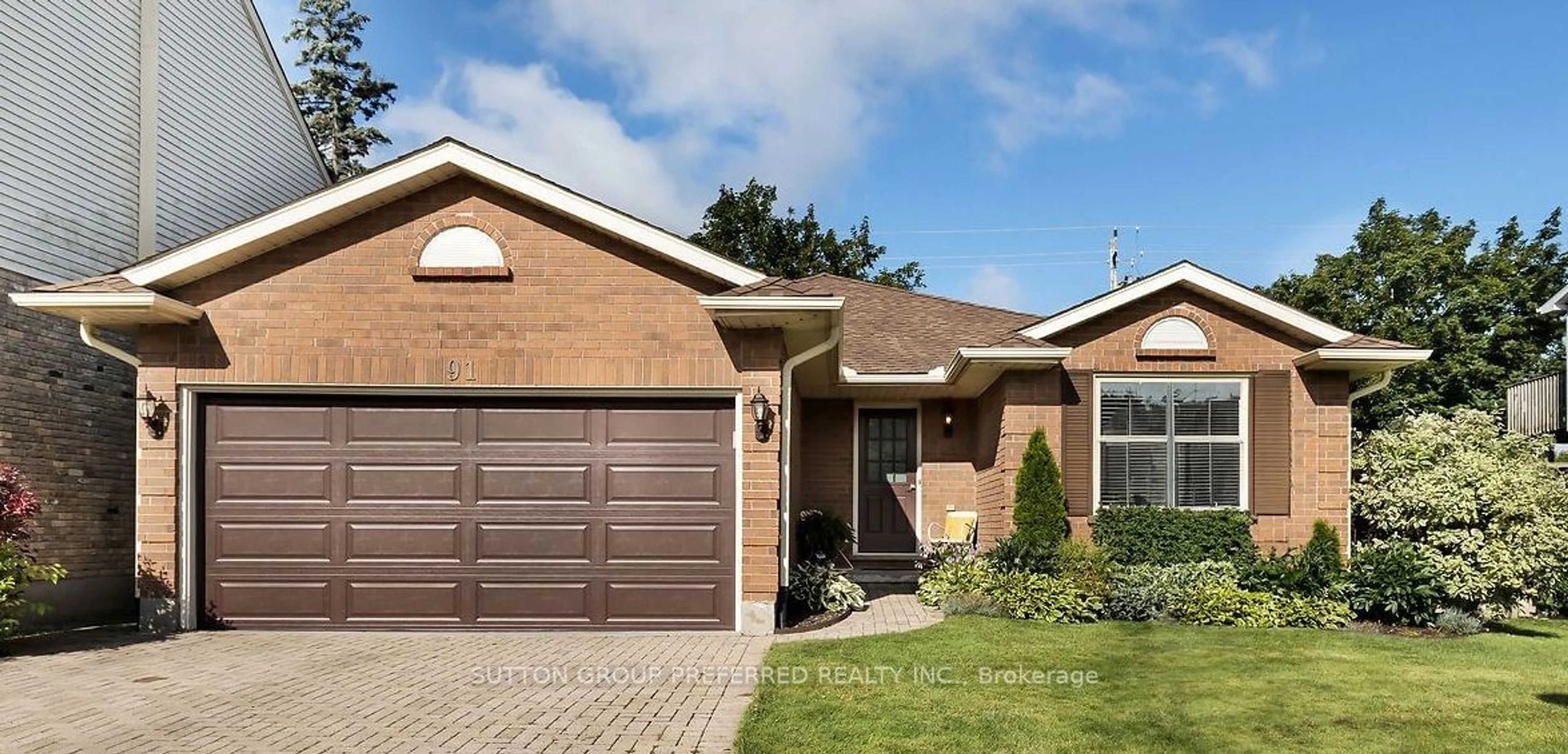 Home with brick exterior material for 91 Chalfont Rd, London Ontario N6H 4Y5