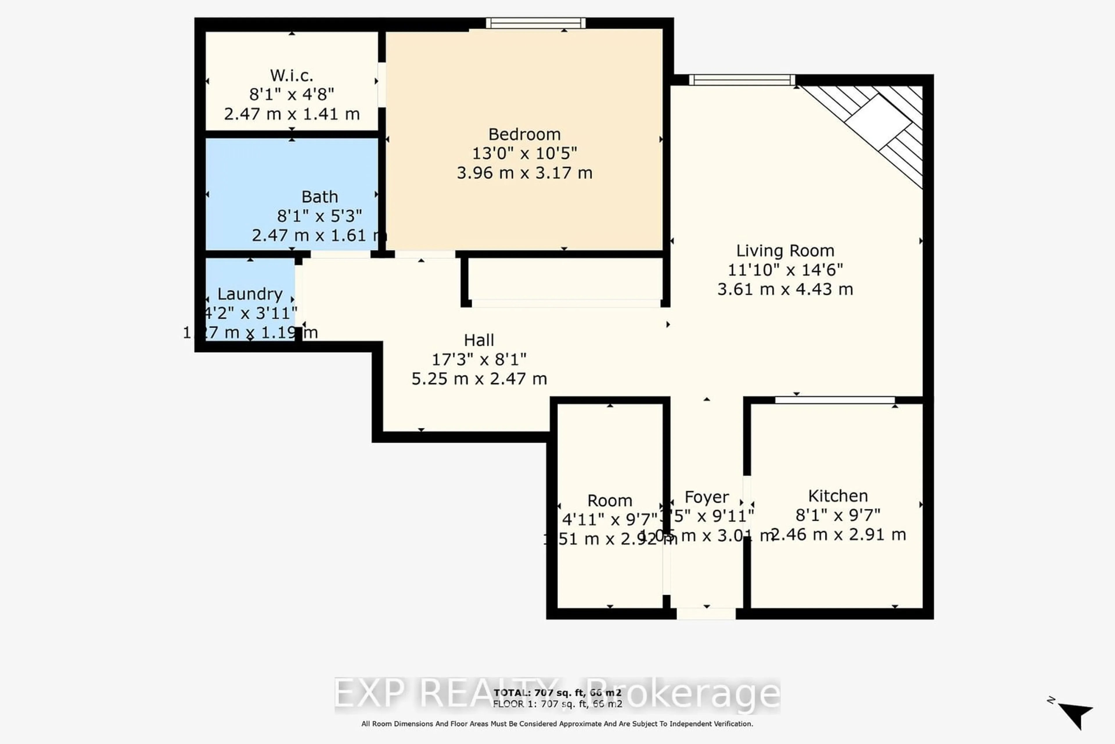 Floor plan for 729 Deveron Cres #309, London Ontario N5Z 4X5