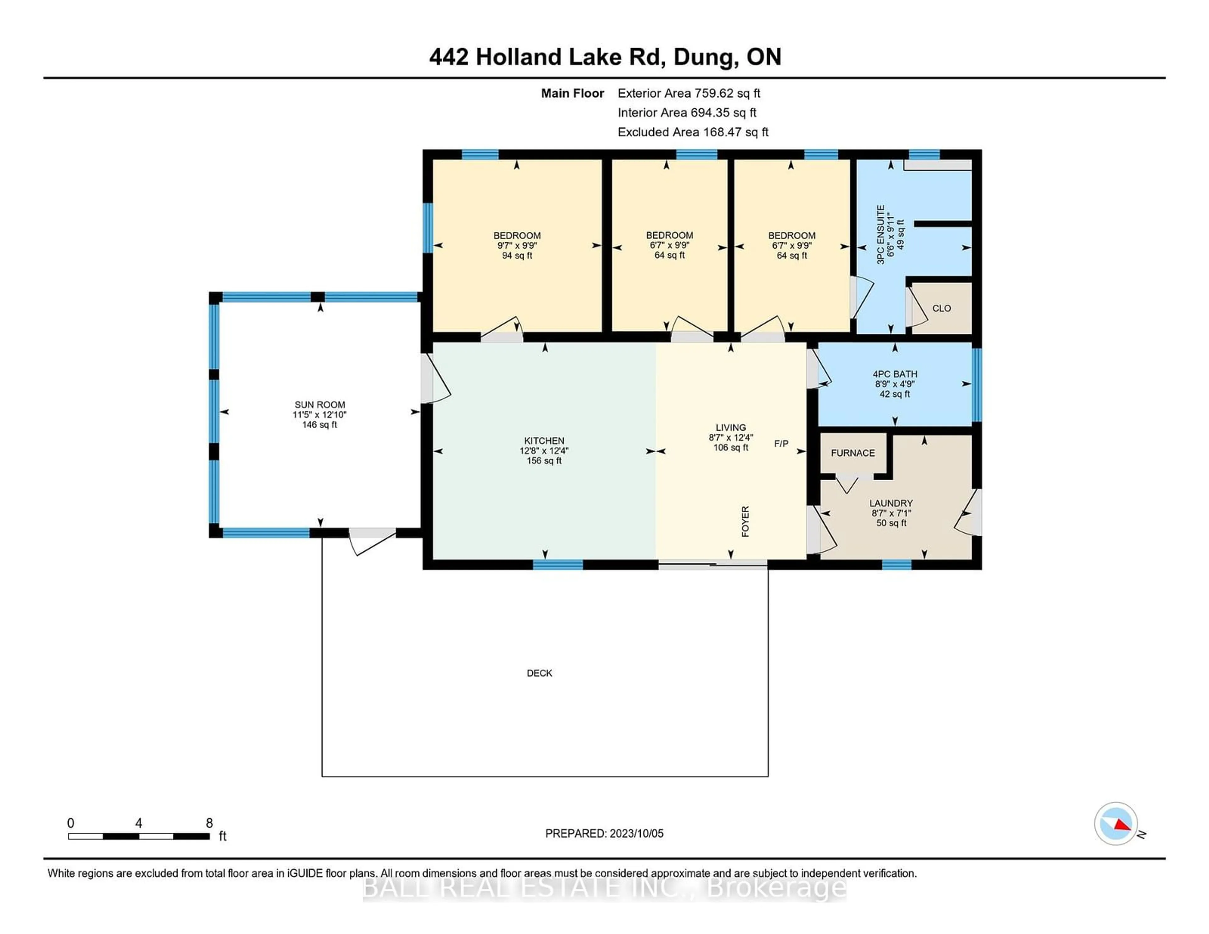 Floor plan for 442 Holland Lake Rd, Bancroft Ontario K0L 1C0