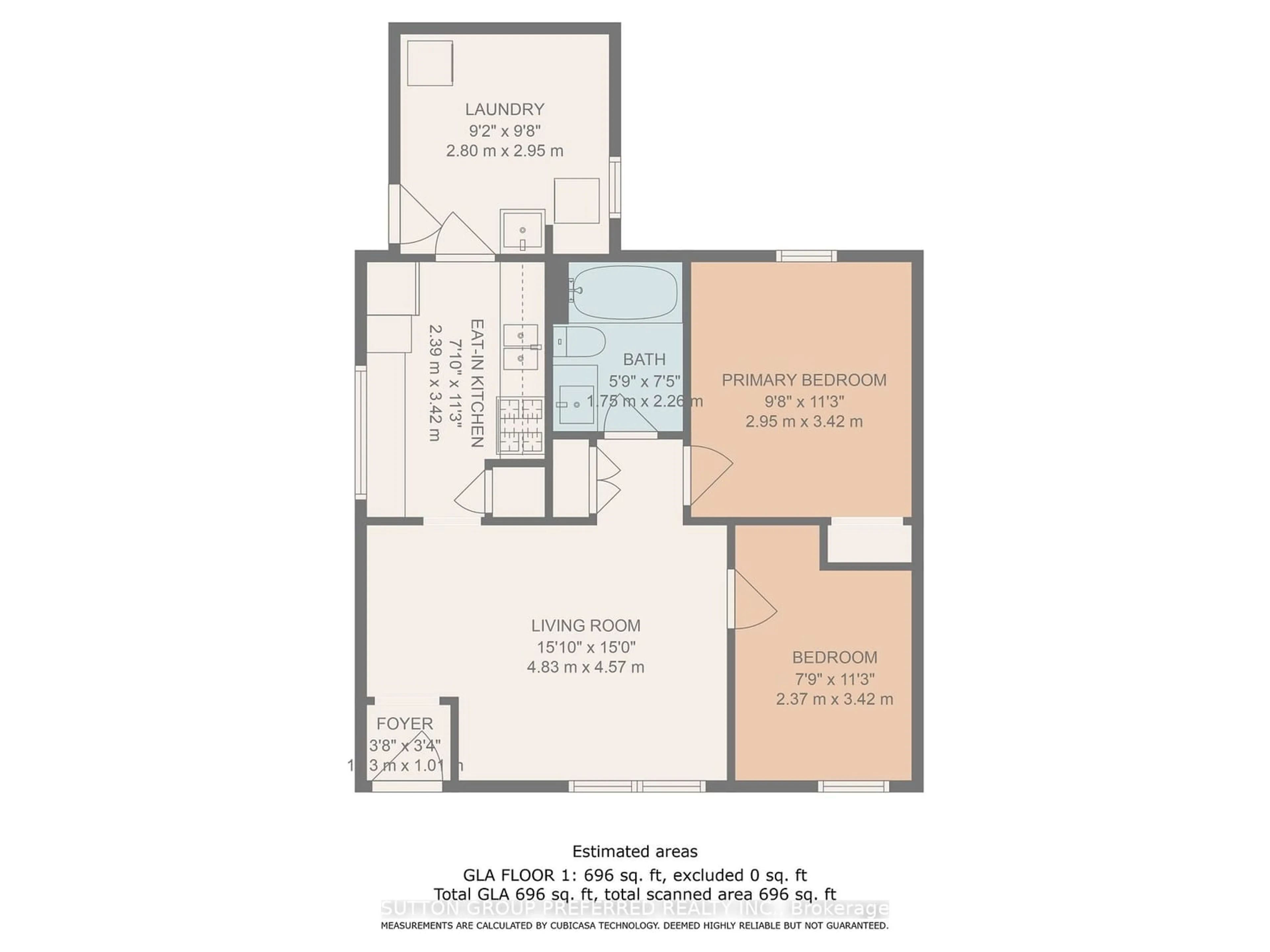 Floor plan for 90 Delaware St, London Ontario N5Z 2N5