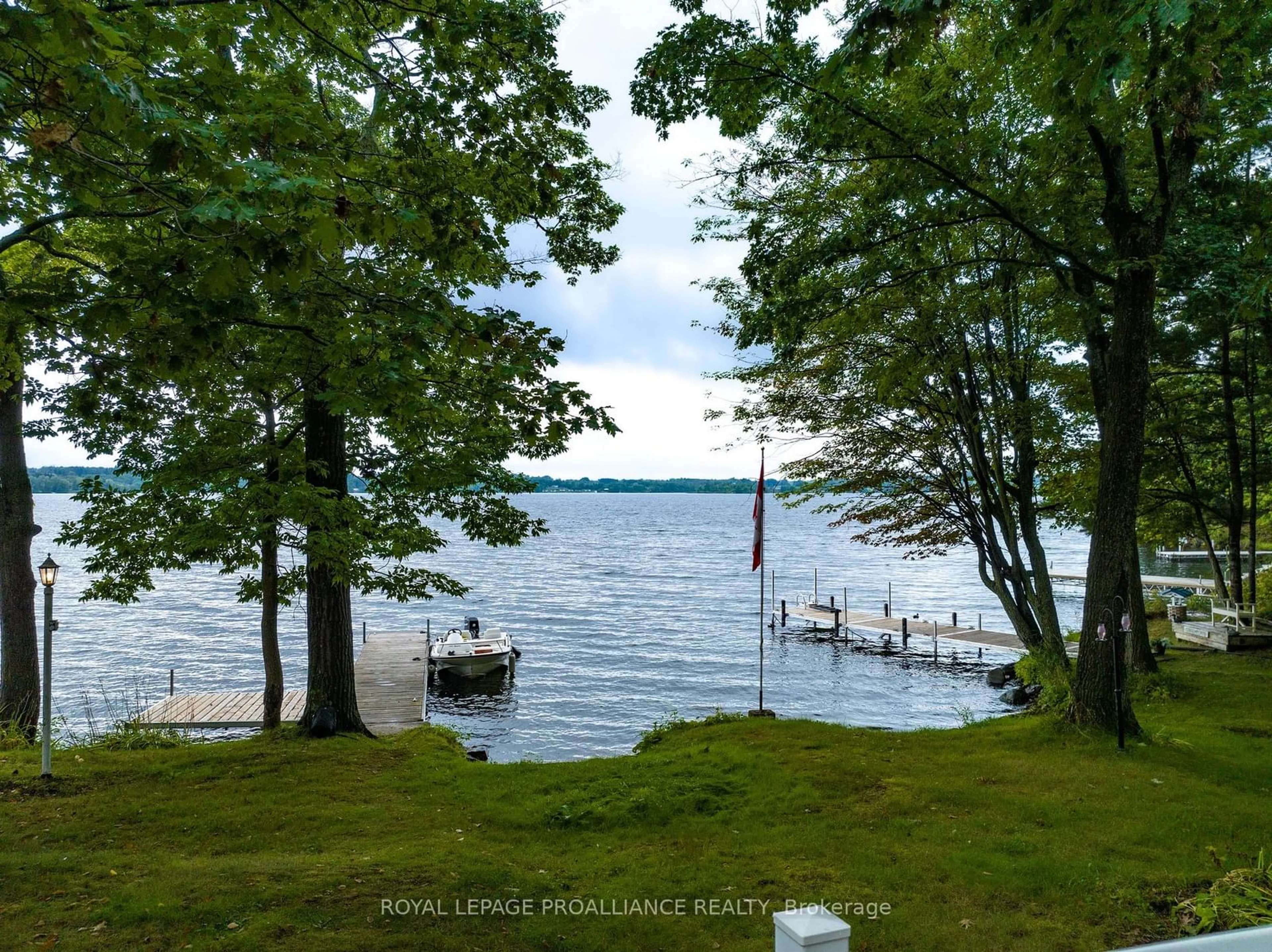 A pic from exterior of the house or condo, lake for 346 North Shore Rd, Rideau Lakes Ontario K0G 1X0