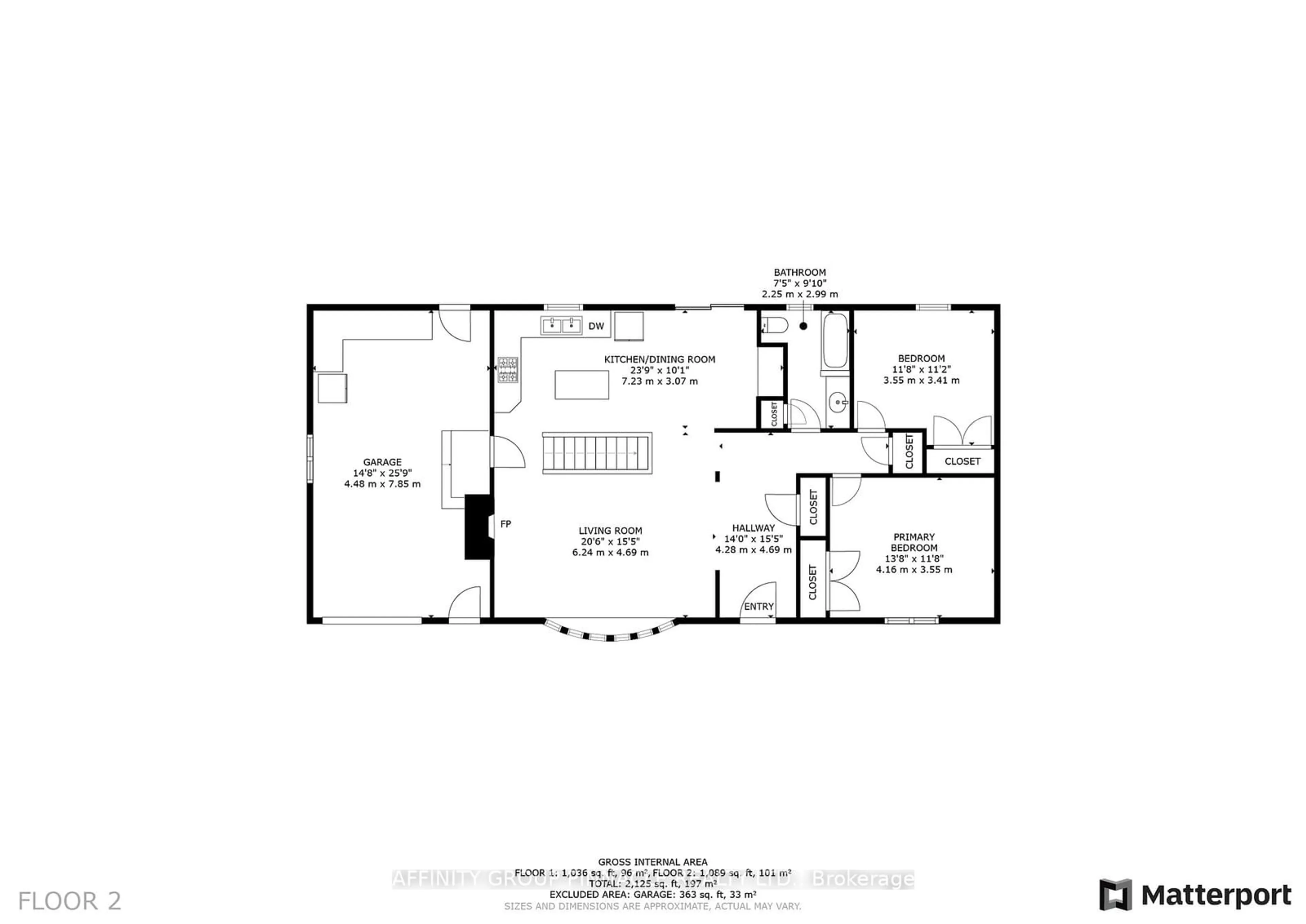 Floor plan for 103 Clifton St, Kawartha Lakes Ontario K0M 1N0